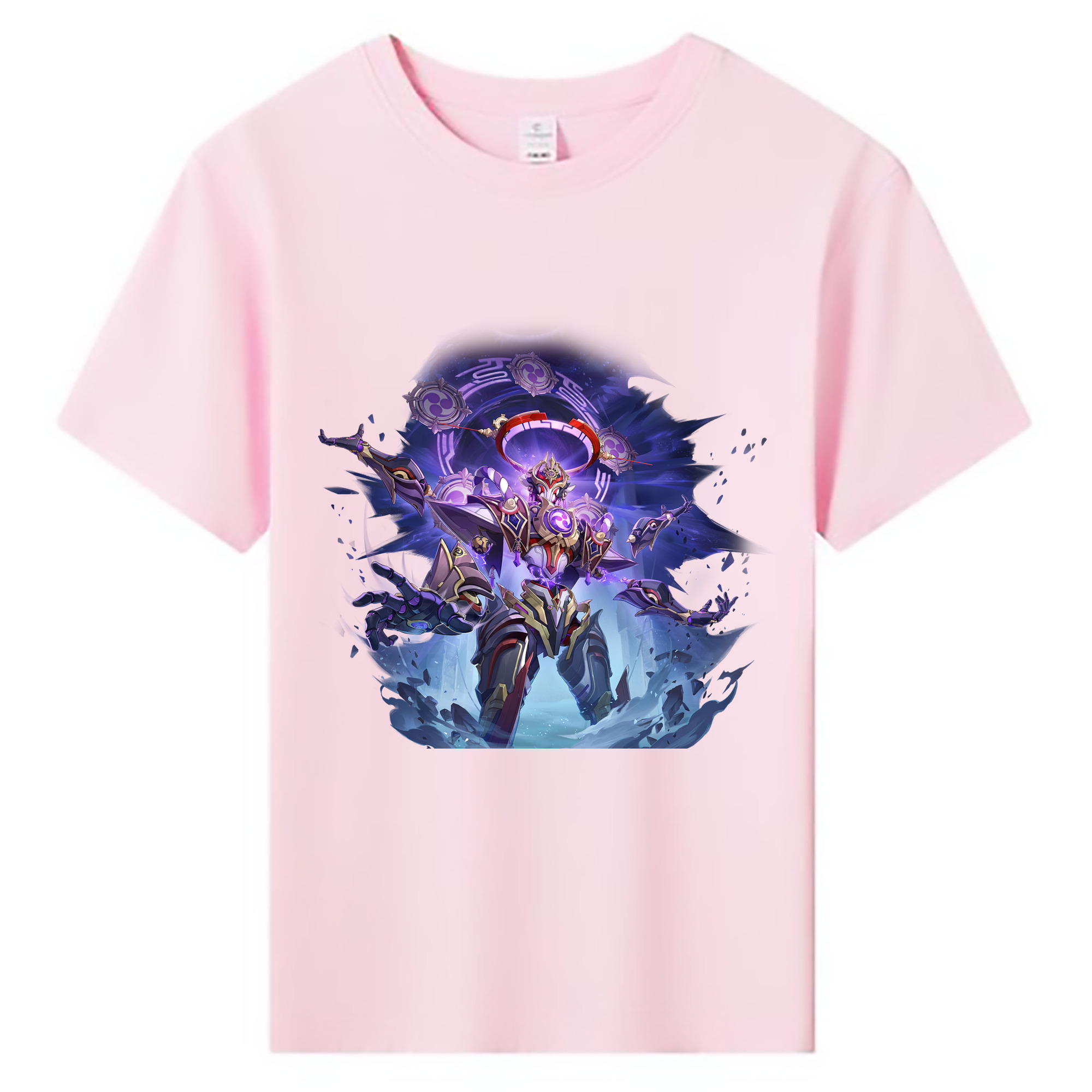 げんし神 さんペい genshin Sanpei 綿100％キッズTシャツ（フロントプリント）