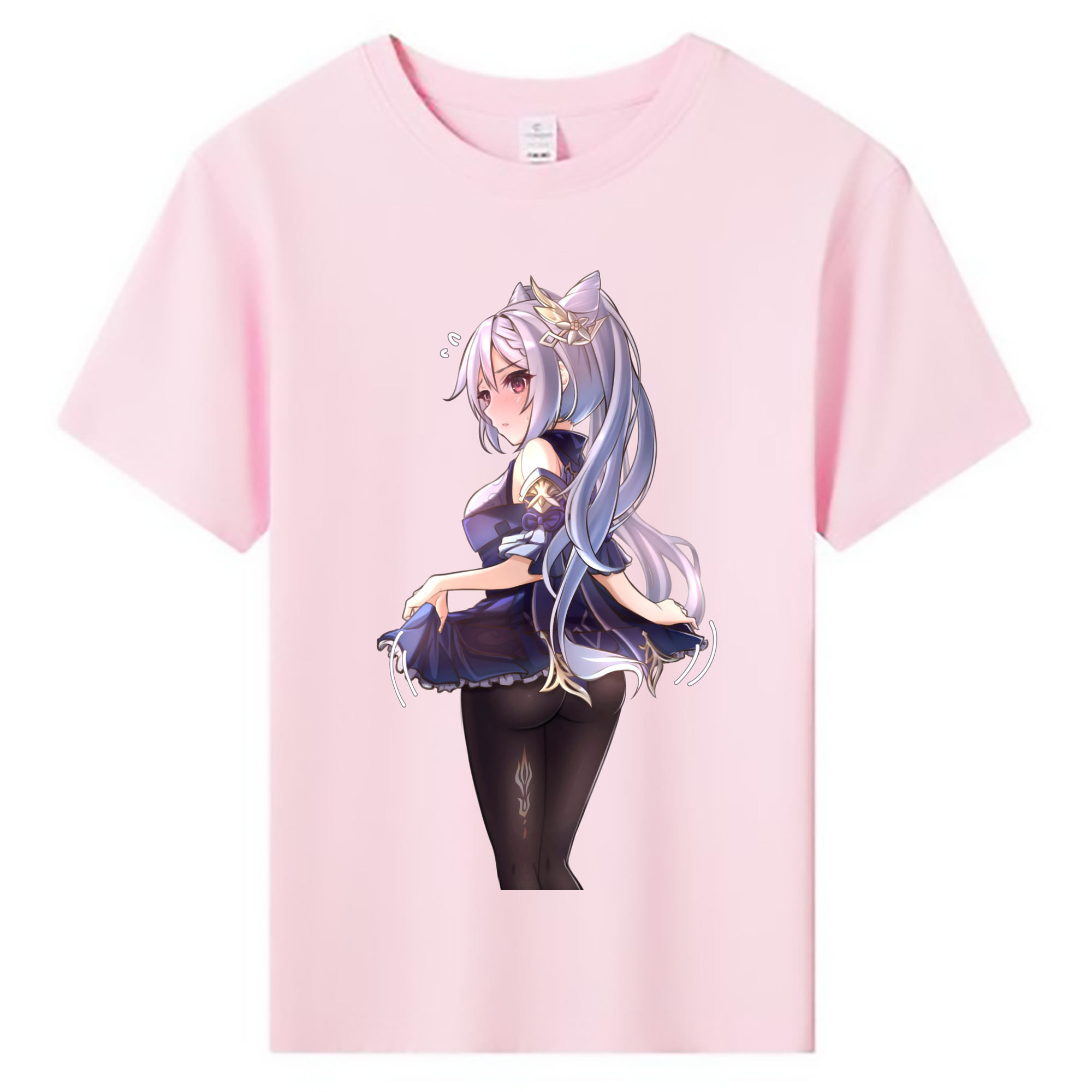 げんし神 刻晴 こくせい genshin Kokusei 綿100％キッズTシャツ（フロントプリント）