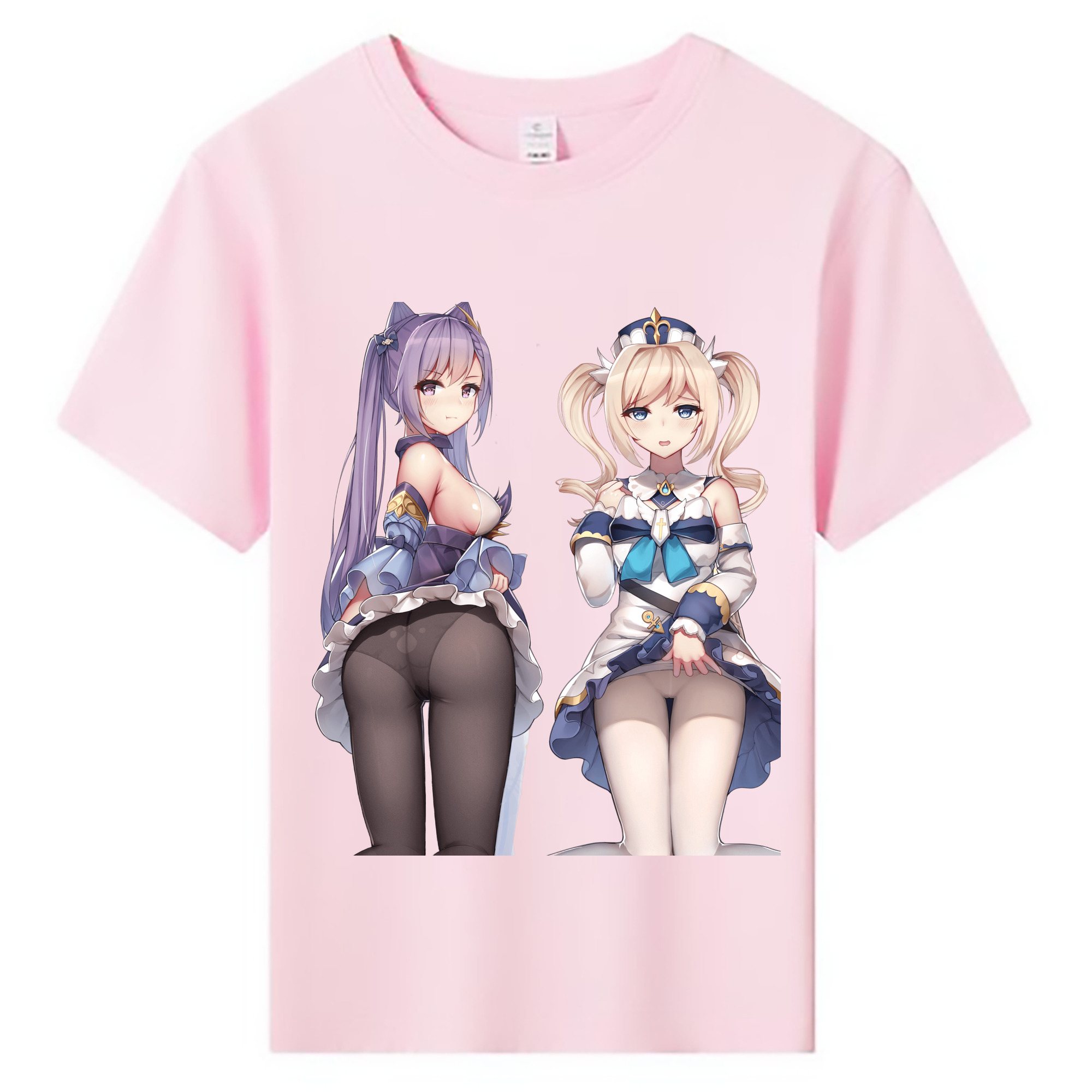 げんし神 刻晴 こくせい genshin Kokusei 綿100％キッズTシャツ（フロントプリント）