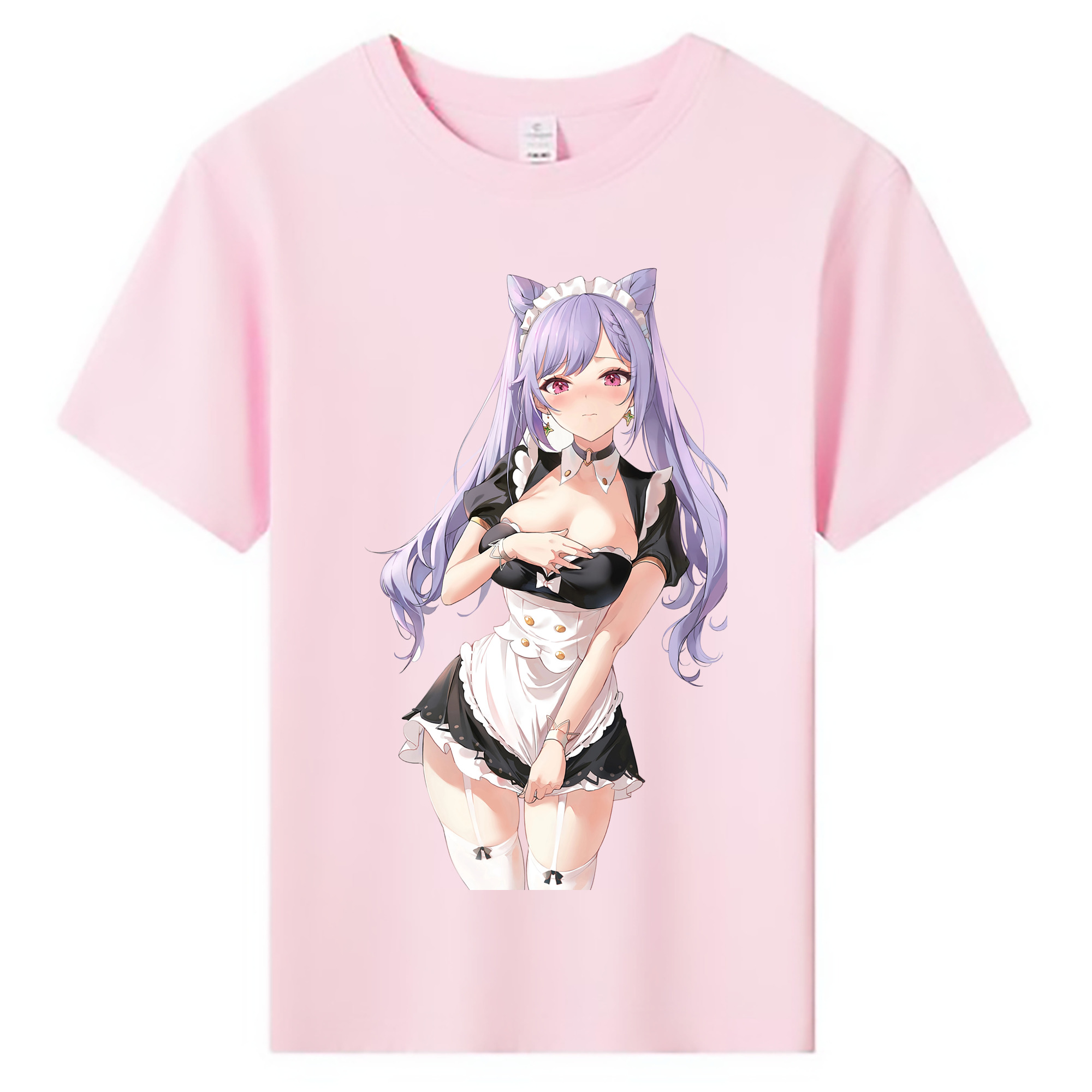 げんし神 刻晴 こくせい genshin Kokusei 綿100％キッズTシャツ（フロントプリント）