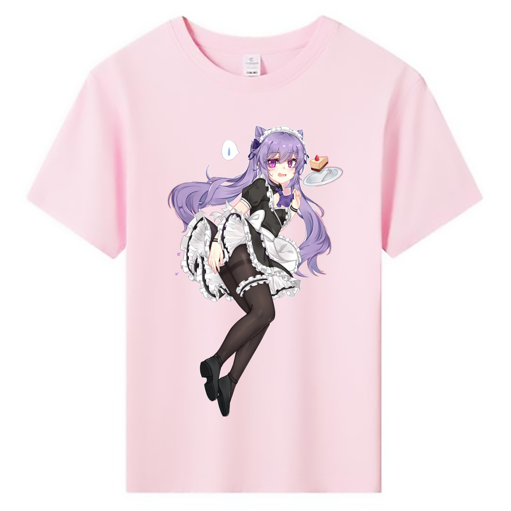 げんし神 刻晴 こくせい genshin Kokusei 綿100％キッズTシャツ（フロントプリント）