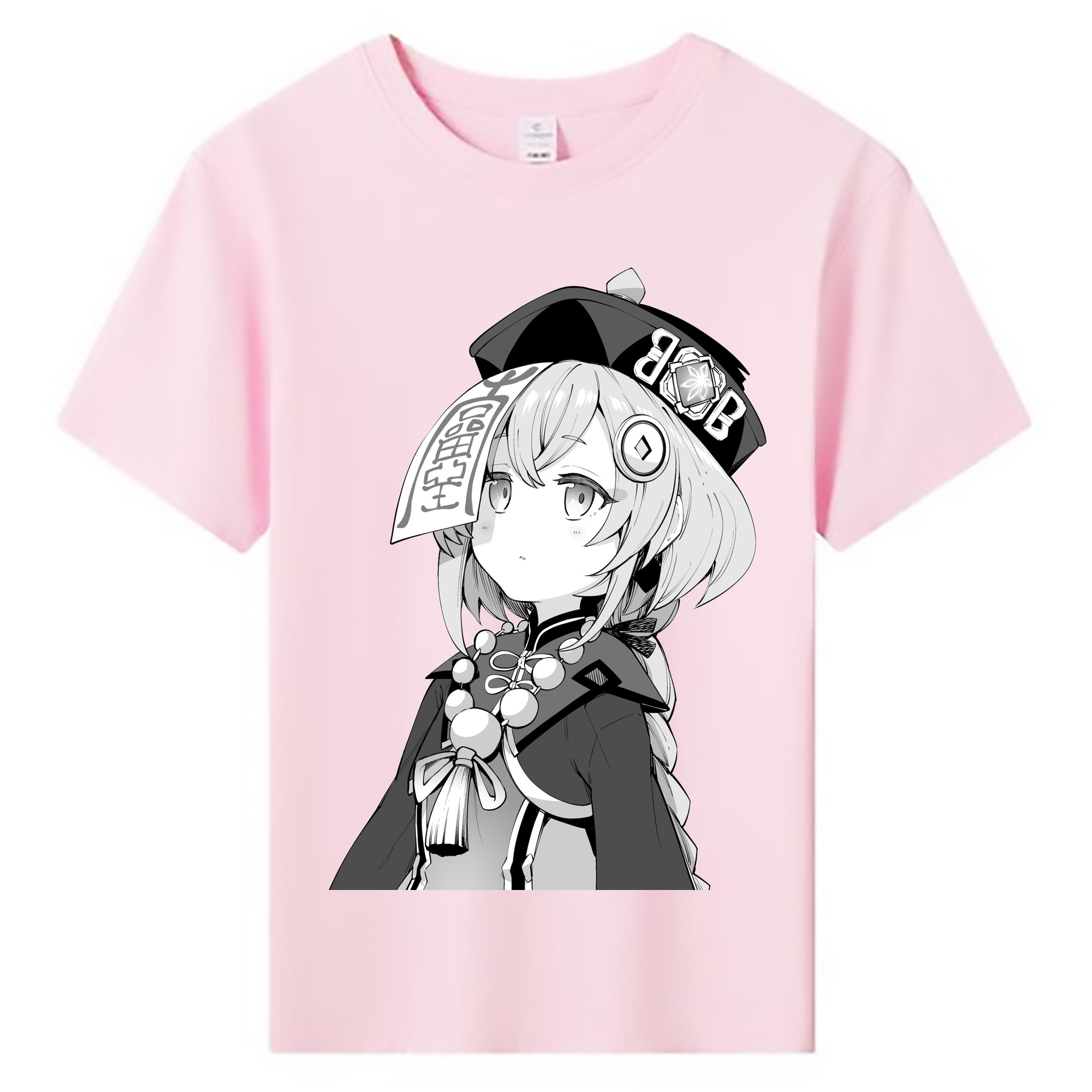 げんし神 七七 なな  genshin Nana 綿100％キッズTシャツ（フロントプリント）