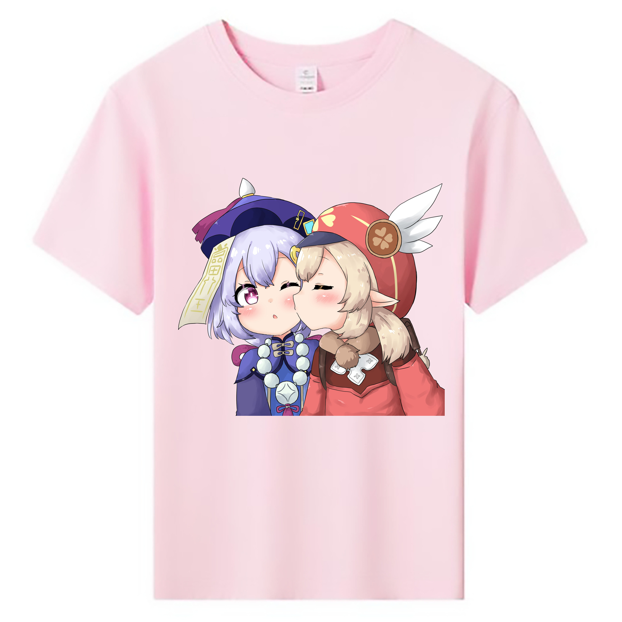 げんし神 七七 なな  genshin Nana 綿100％キッズTシャツ（フロントプリント）