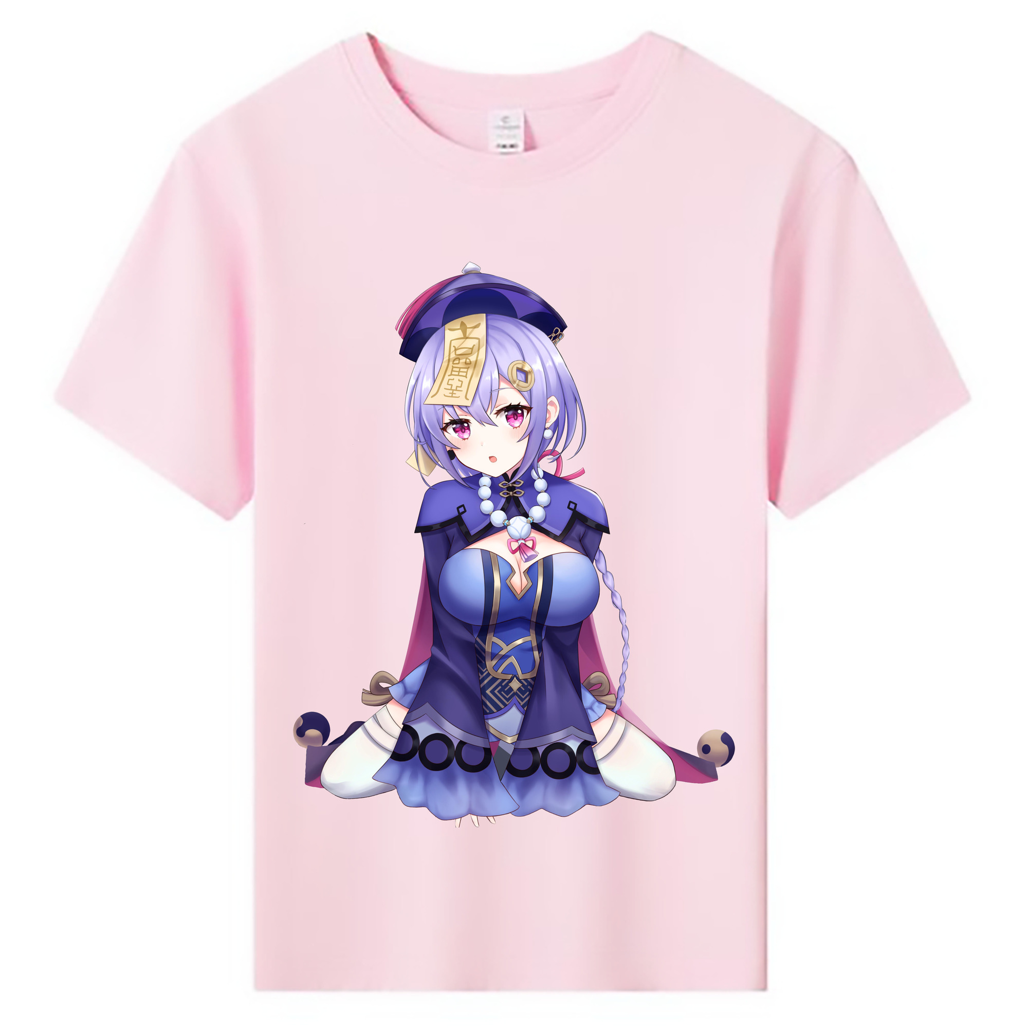 げんし神 七七 なな  genshin Nana 綿100％キッズTシャツ（フロントプリント）