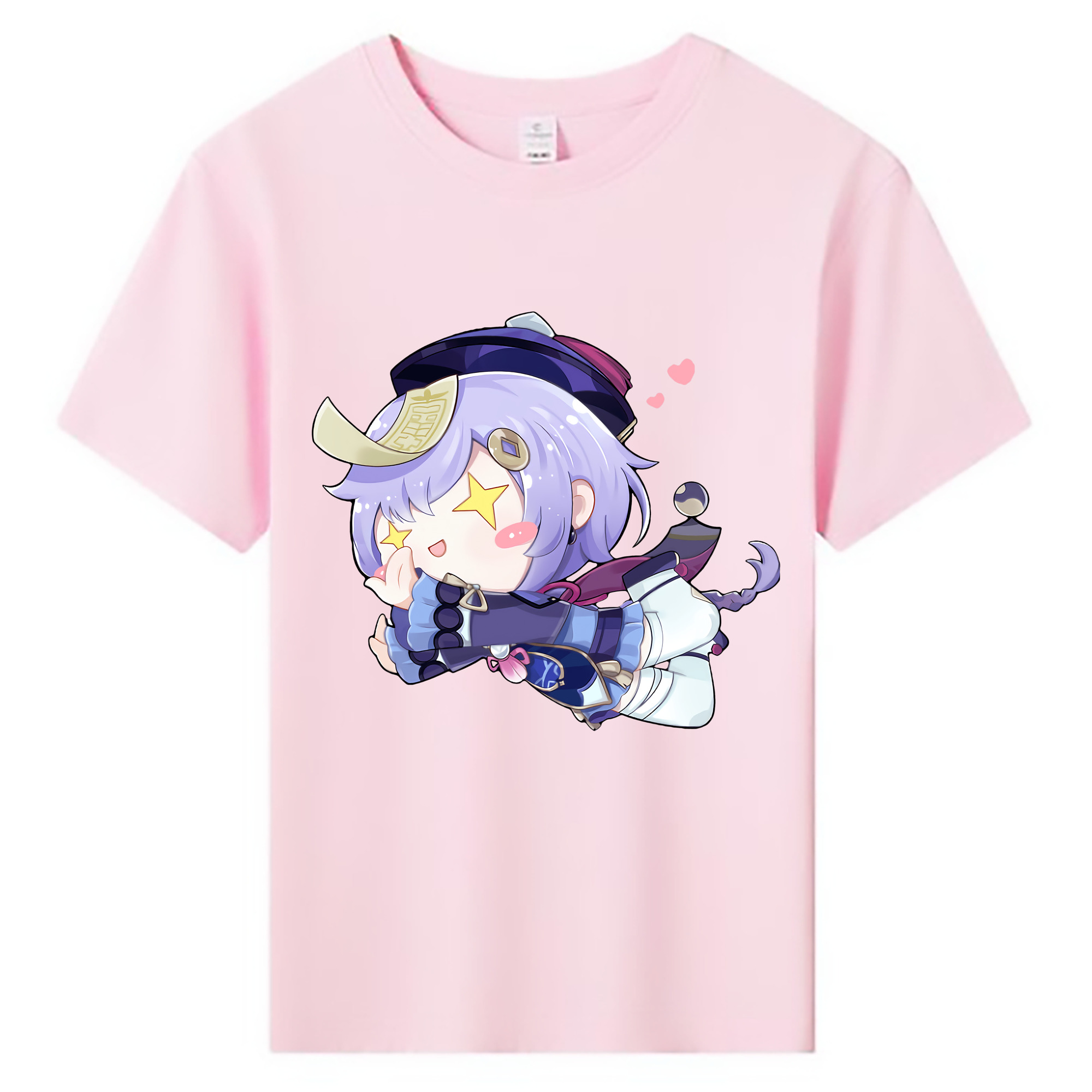げんし神 七七 なな  genshin Nana 綿100％キッズTシャツ（フロントプリント）