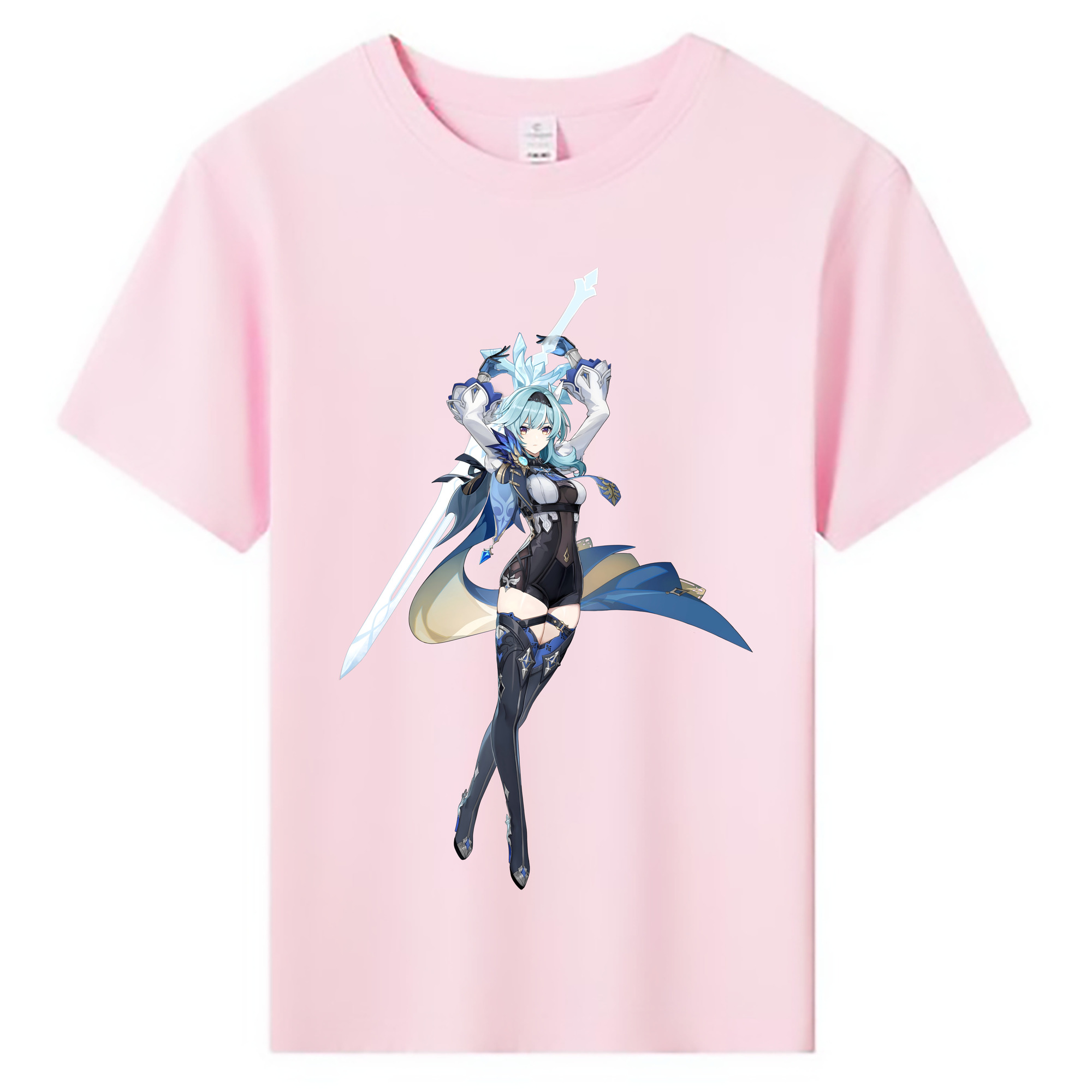 げんし神 优菈 ゆうら genshin Yūra 綿100％キッズTシャツ（フロントプリント）