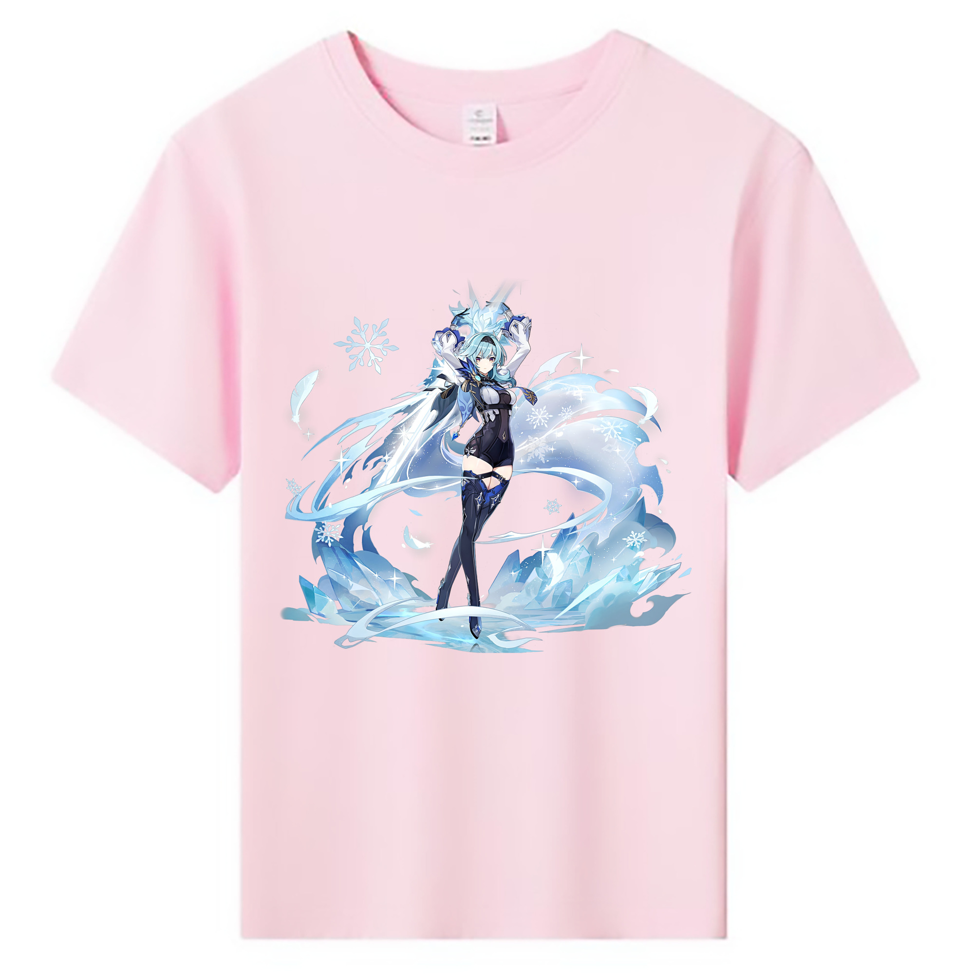 げんし神 优菈 ゆうら genshin Yūra 綿100％キッズTシャツ（フロントプリント）