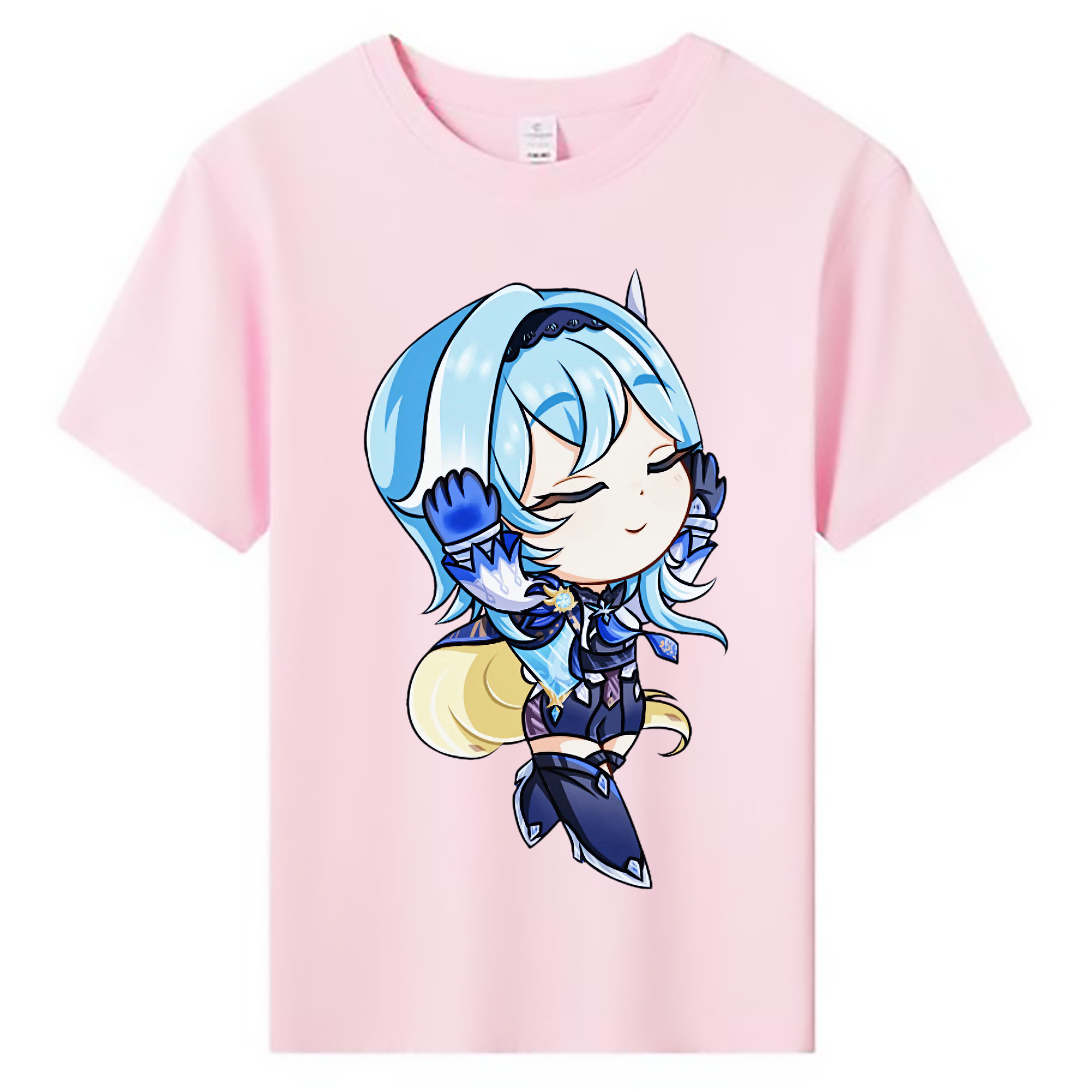 げんし神 优菈 ゆうら genshin Yūra 綿100％キッズTシャツ（フロントプリント）