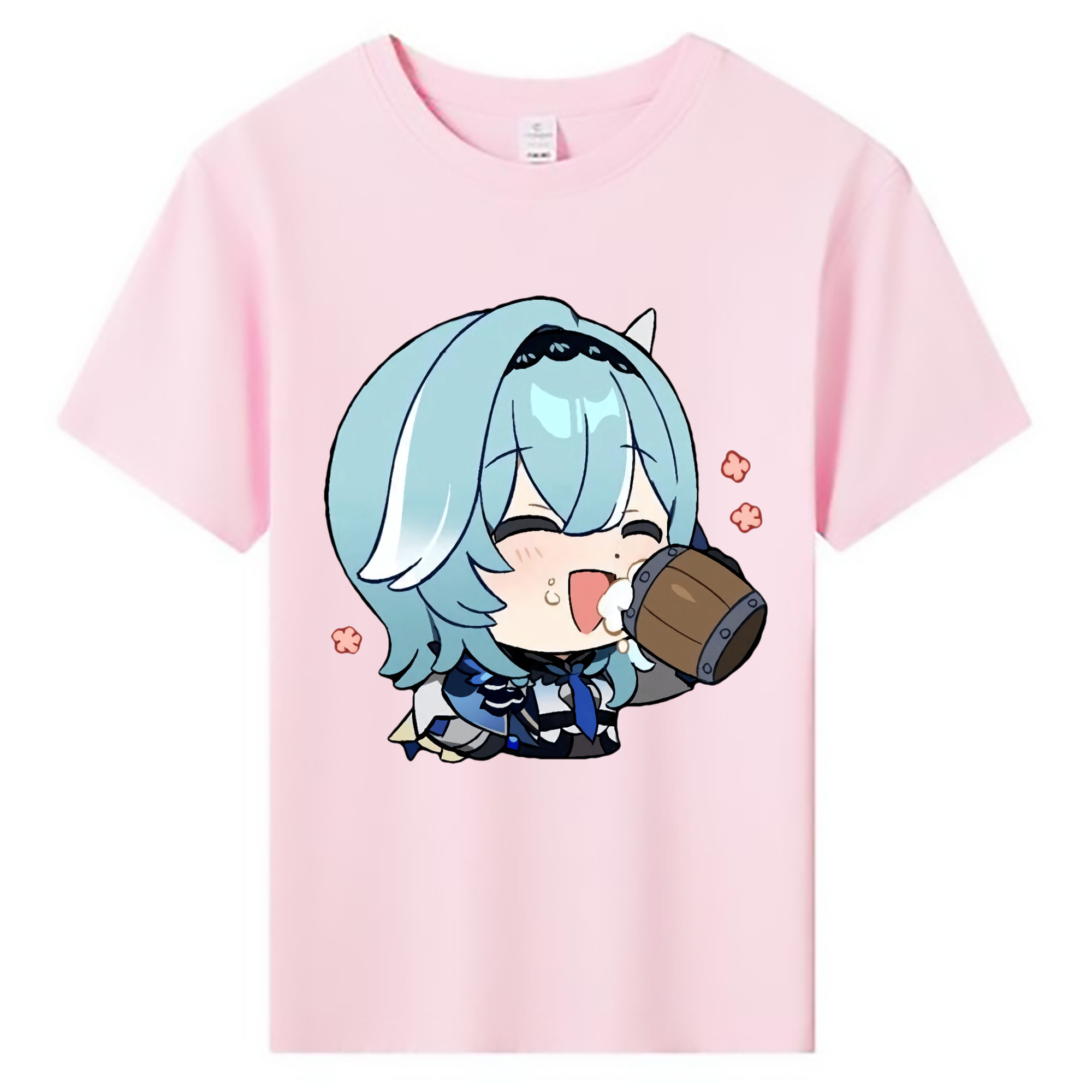 げんし神 优菈 ゆうら genshin Yūra 綿100％キッズTシャツ（フロントプリント）