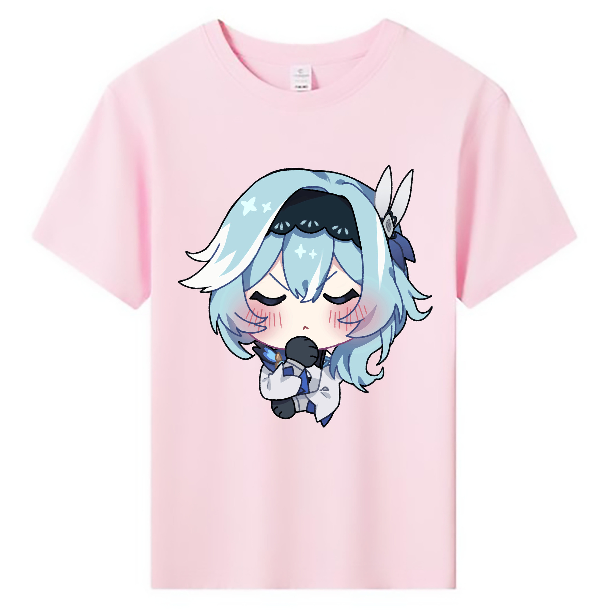 げんし神 优菈 ゆうら genshin Yūra 綿100％キッズTシャツ（フロントプリント）