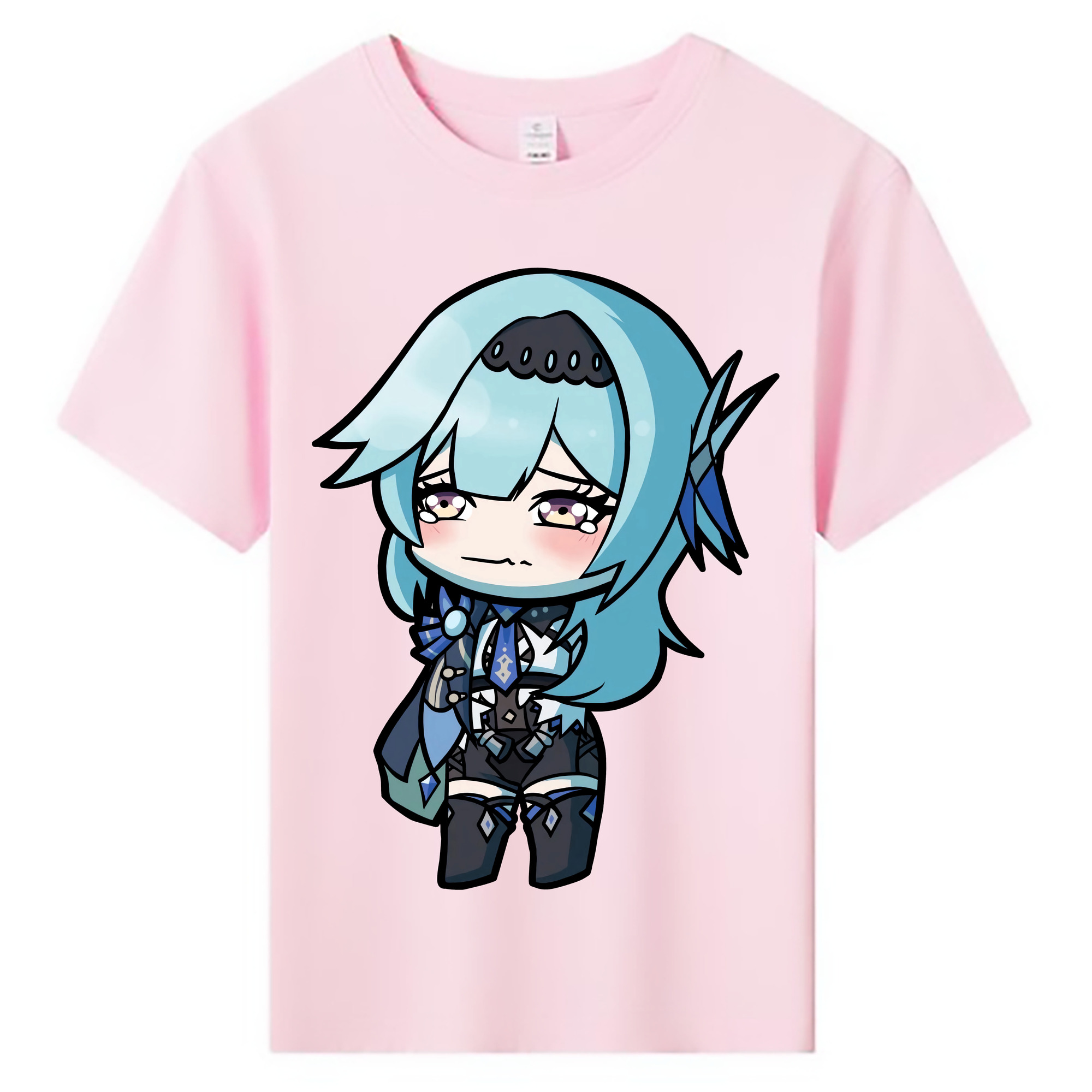 げんし神 优菈 ゆうら genshin Yūra 綿100％キッズTシャツ（フロントプリント）