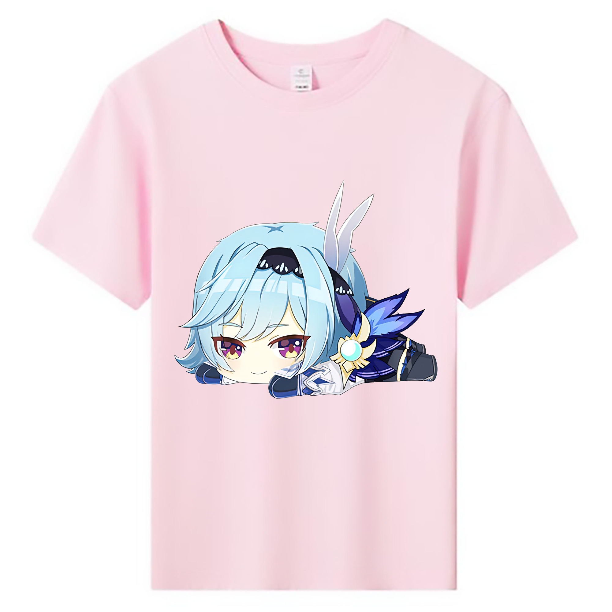 げんし神 优菈 ゆうら genshin Yūra 綿100％キッズTシャツ（フロントプリント）