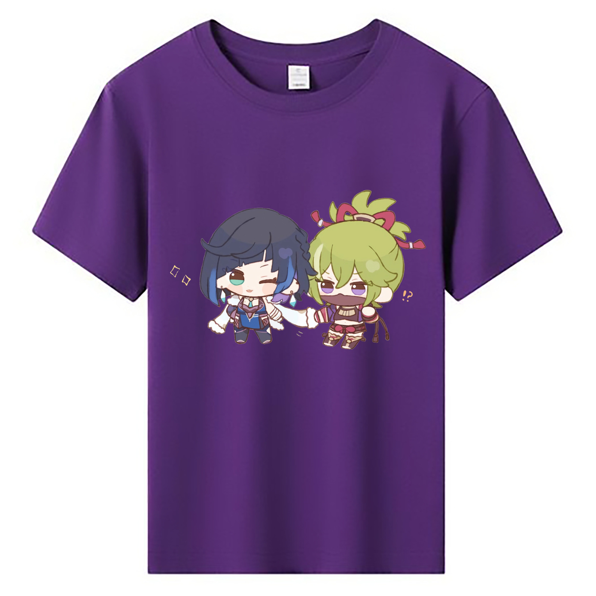 げんし神  久岐忍 くき しのぶ genshin Kuki Shinobu 綿100％キッズTシャツ（フロントプリント）