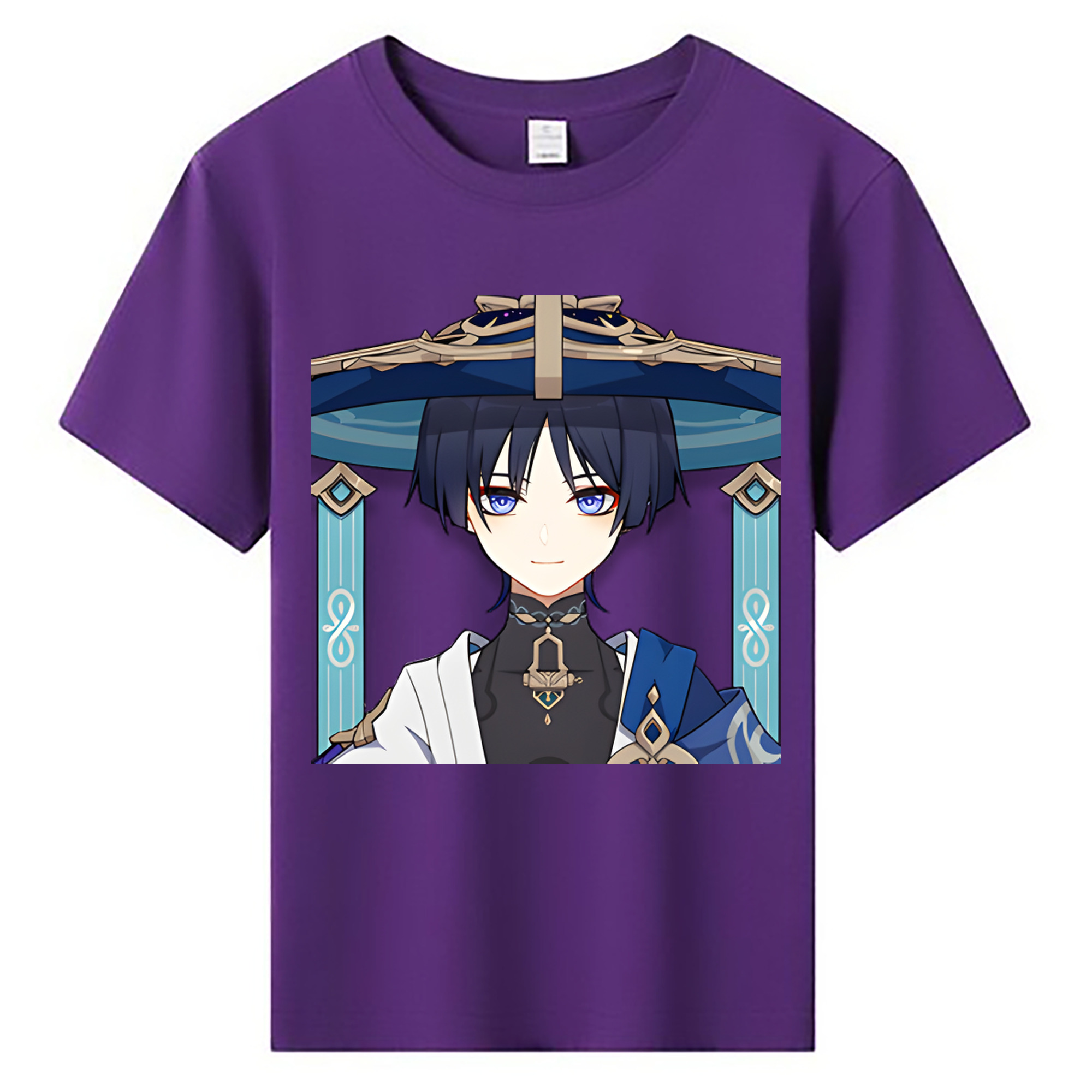 げんし神 さんペい genshin Sanpei 綿100％キッズTシャツ（フロントプリント）