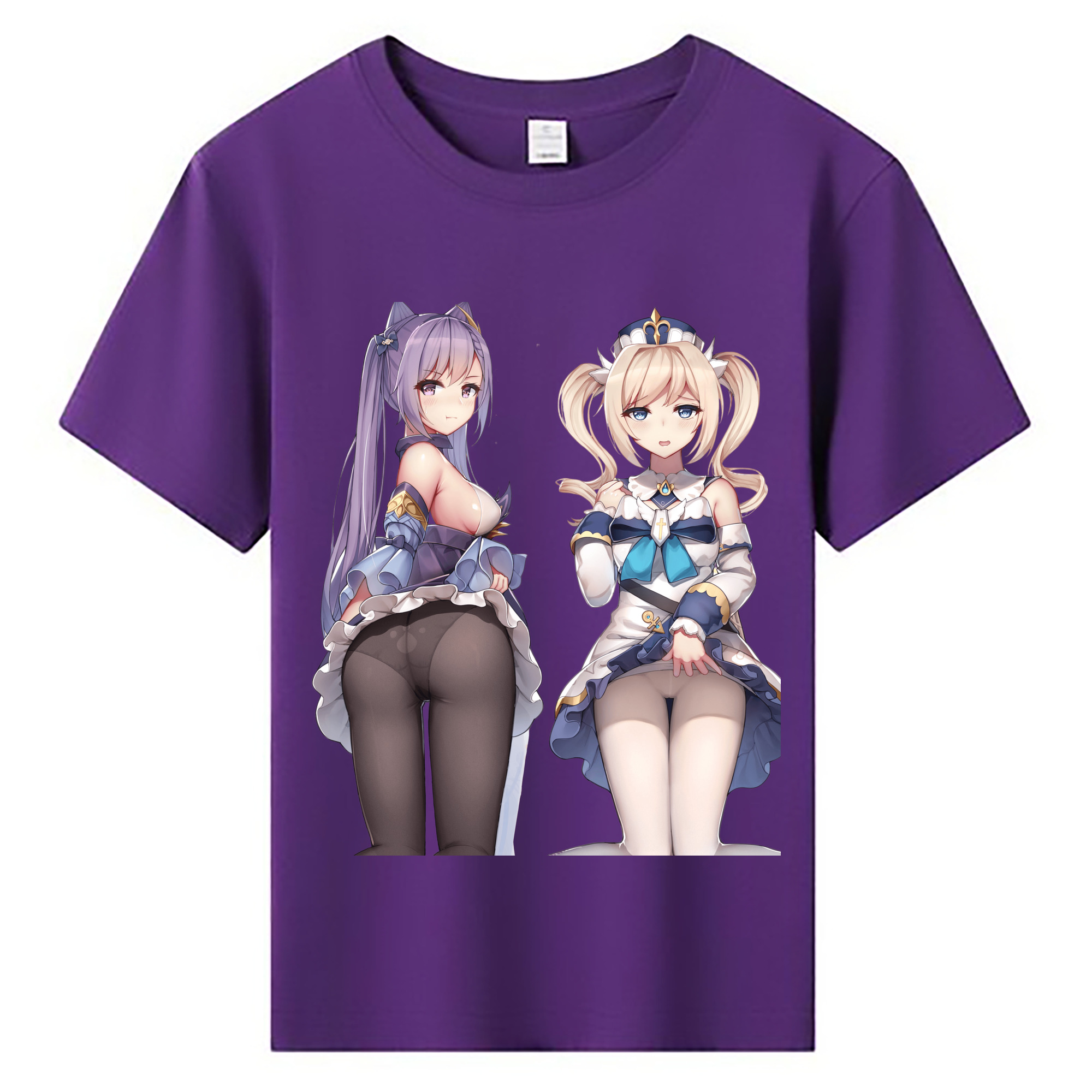 げんし神 刻晴 こくせい genshin Kokusei 綿100％キッズTシャツ（フロントプリント）