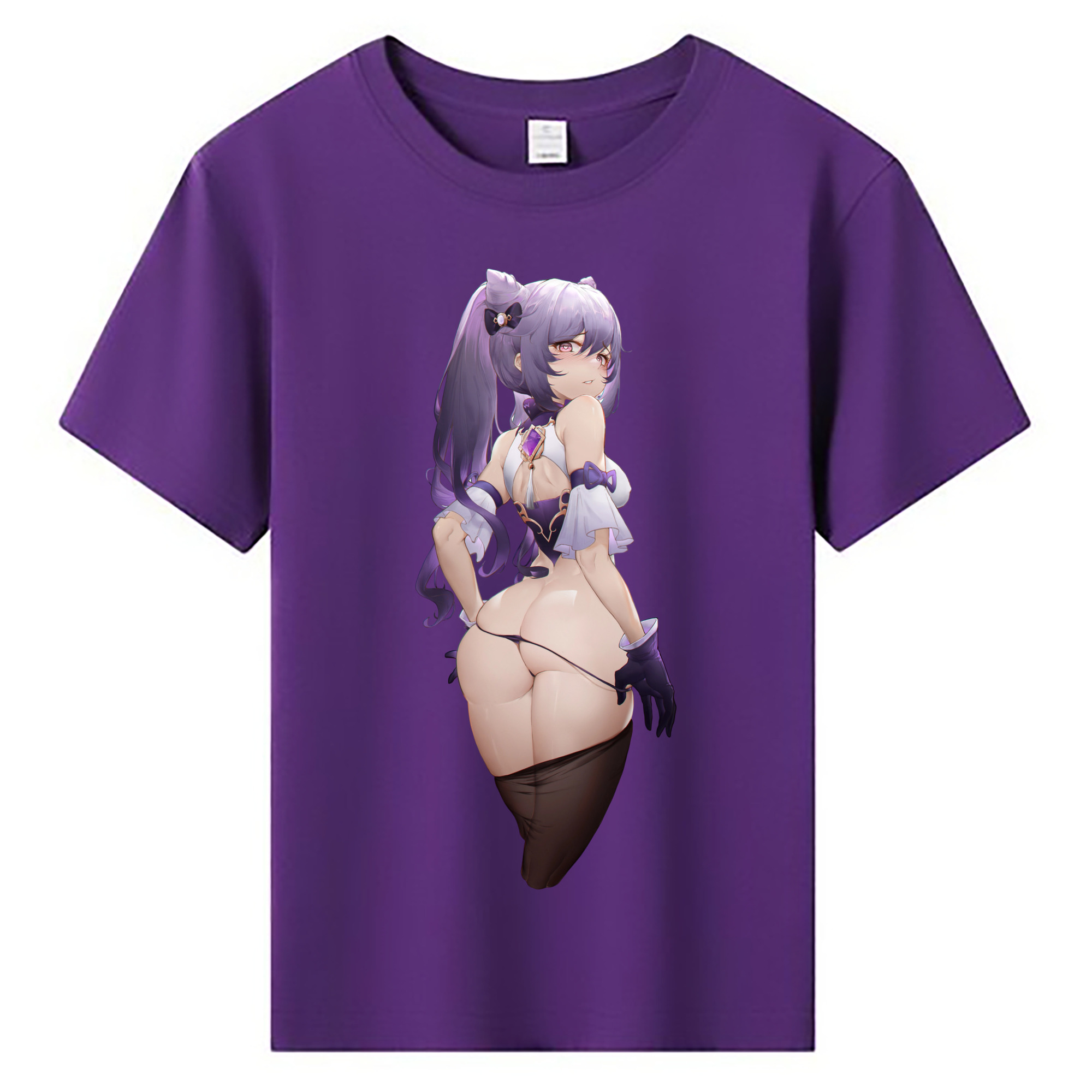 げんし神 刻晴 こくせい genshin Kokusei 綿100％キッズTシャツ（フロントプリント）