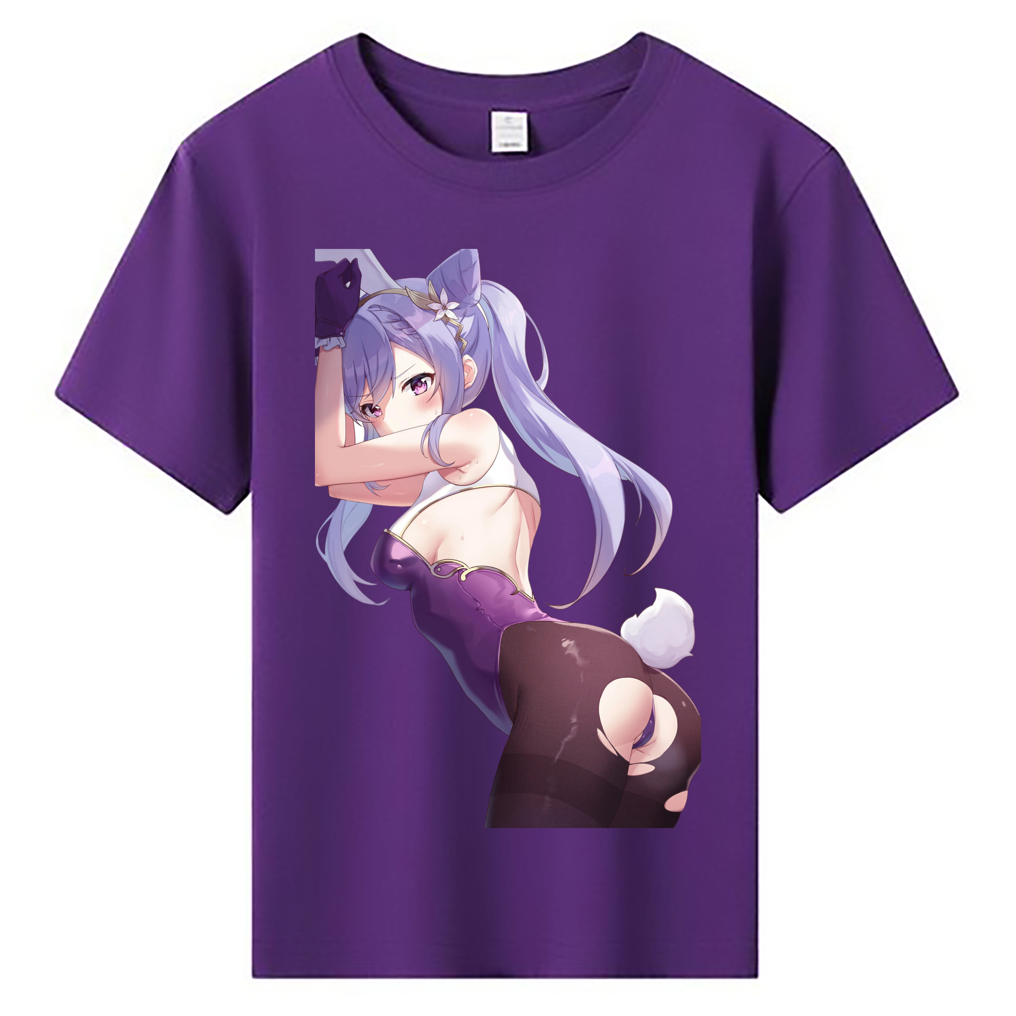げんし神 刻晴 こくせい genshin Kokusei 綿100％キッズTシャツ（フロントプリント）