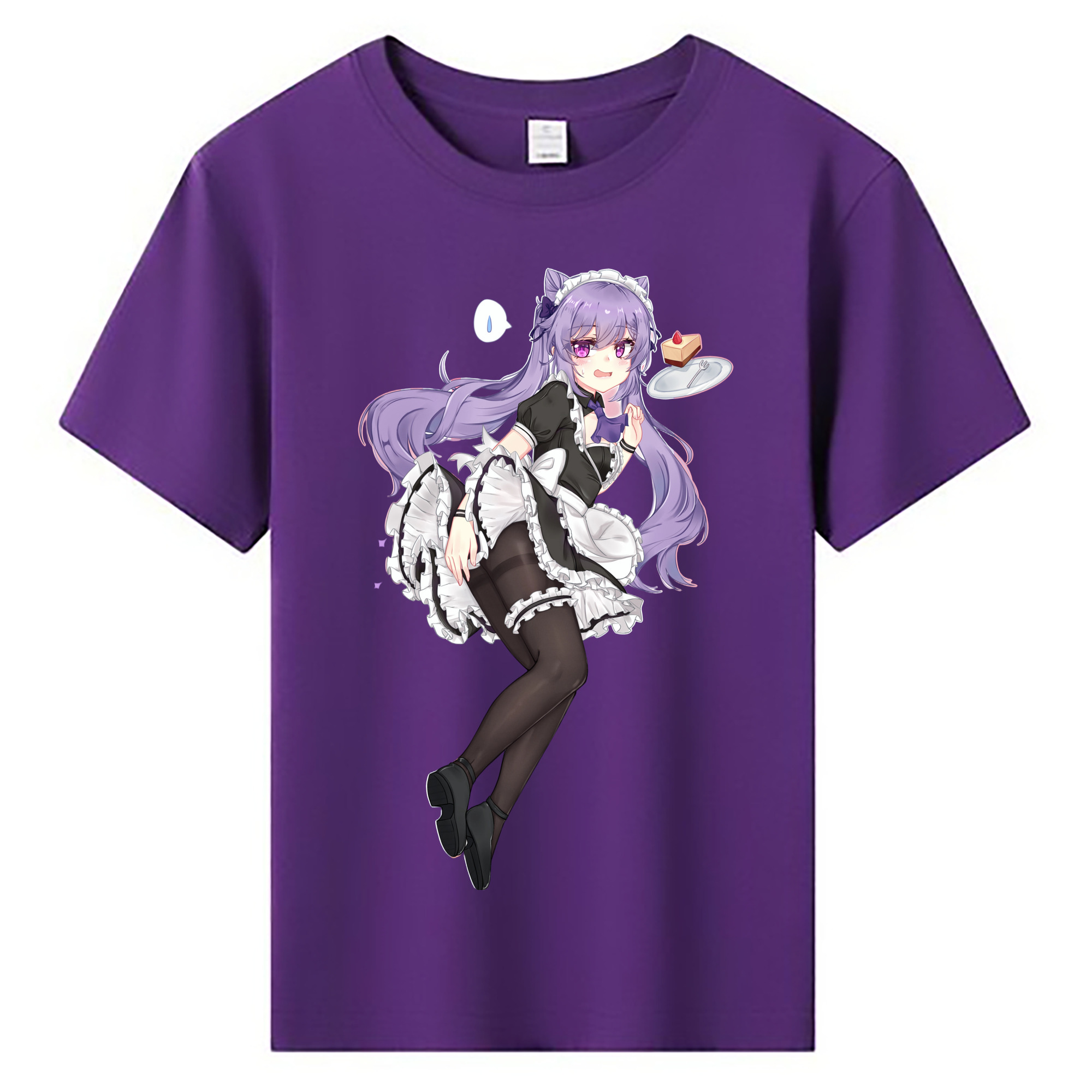 げんし神 刻晴 こくせい genshin Kokusei 綿100％キッズTシャツ（フロントプリント）