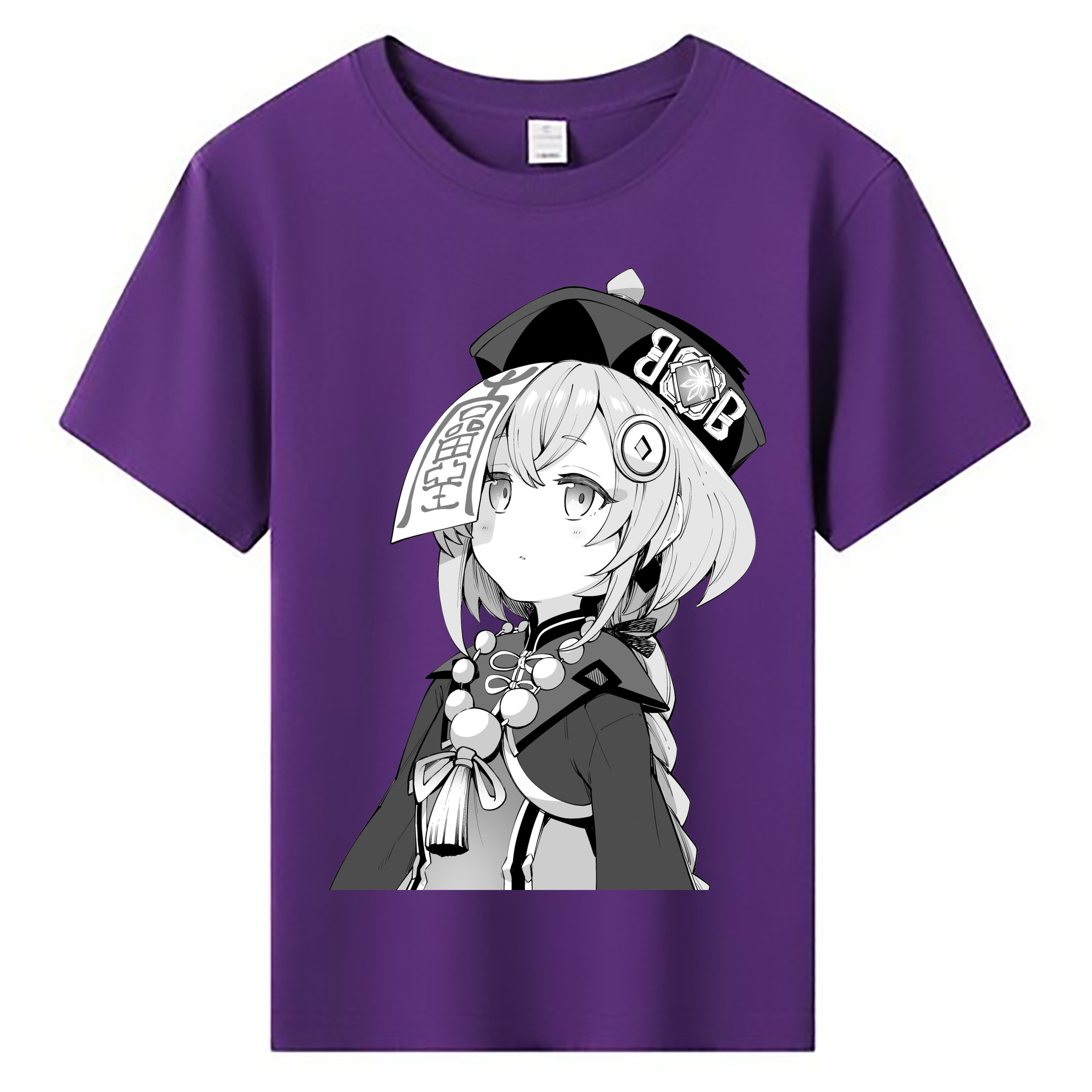げんし神 七七 なな  genshin Nana 綿100％キッズTシャツ（フロントプリント）