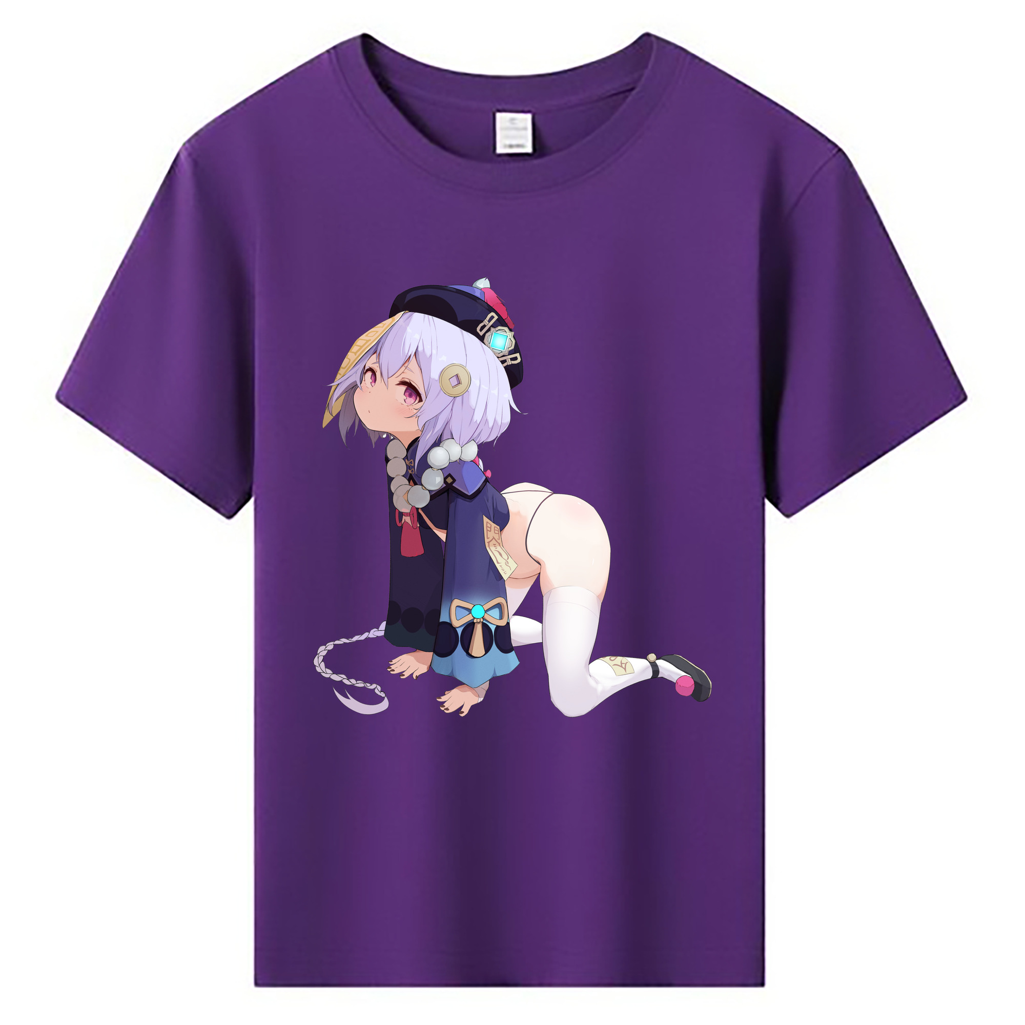 げんし神 七七 なな  genshin Nana 綿100％キッズTシャツ（フロントプリント）