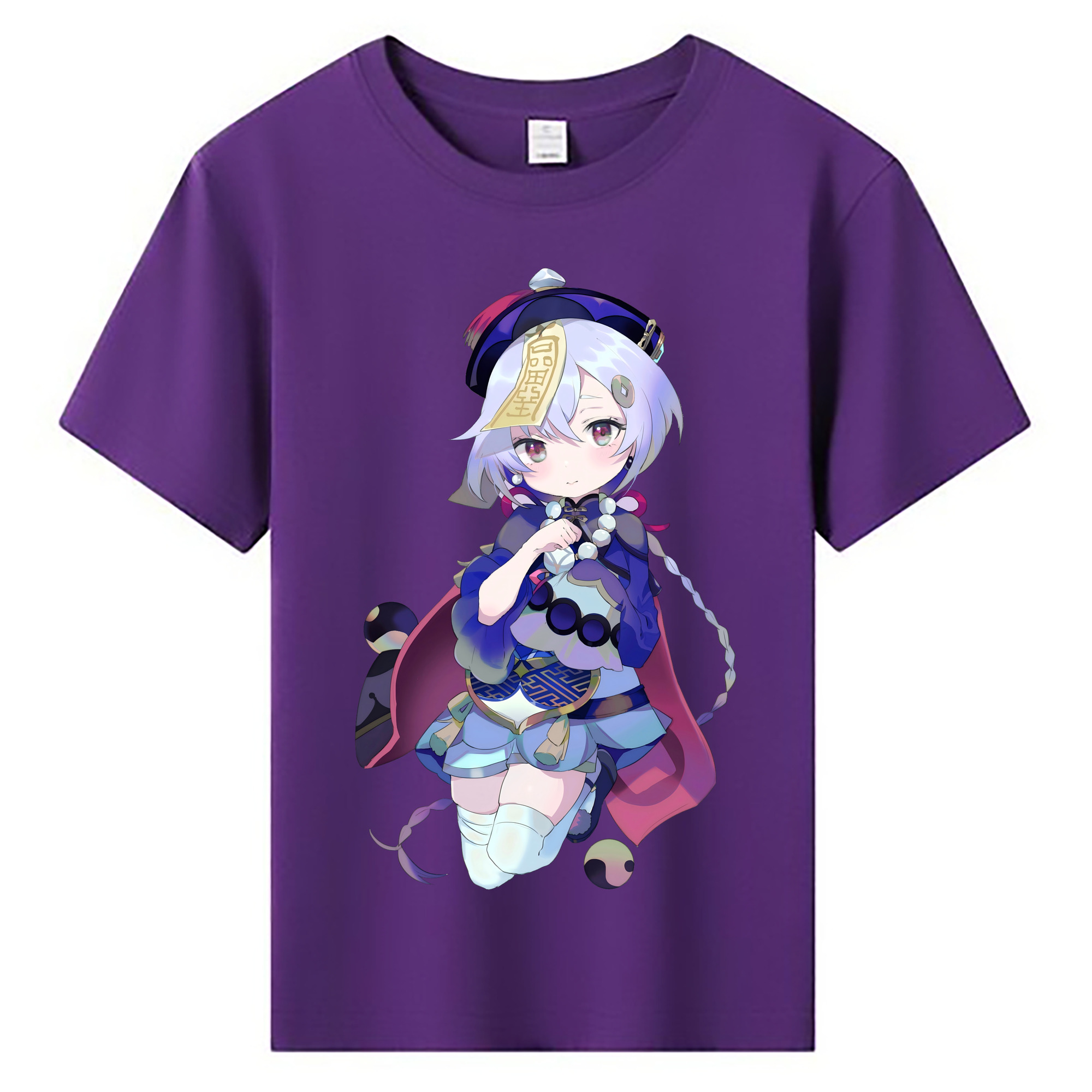 げんし神 七七 なな  genshin Nana 綿100％キッズTシャツ（フロントプリント）