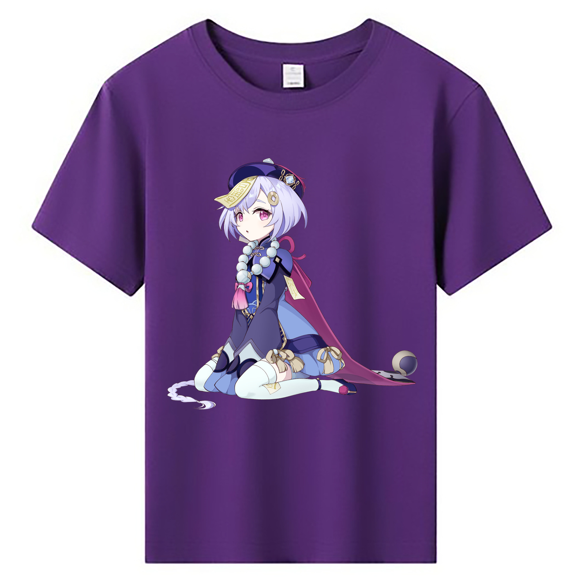 げんし神 七七 なな  genshin Nana 綿100％キッズTシャツ（フロントプリント）