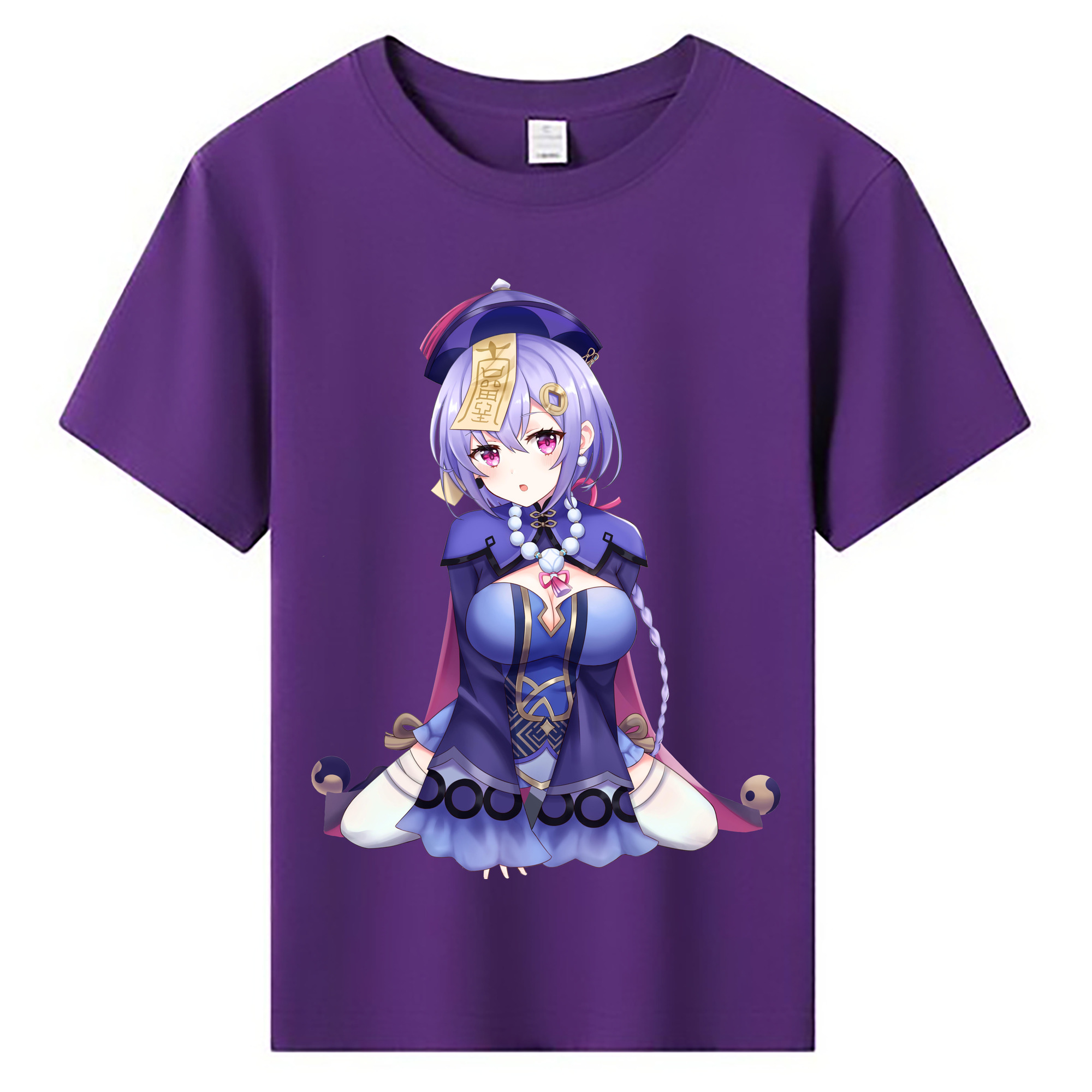 げんし神 七七 なな  genshin Nana 綿100％キッズTシャツ（フロントプリント）