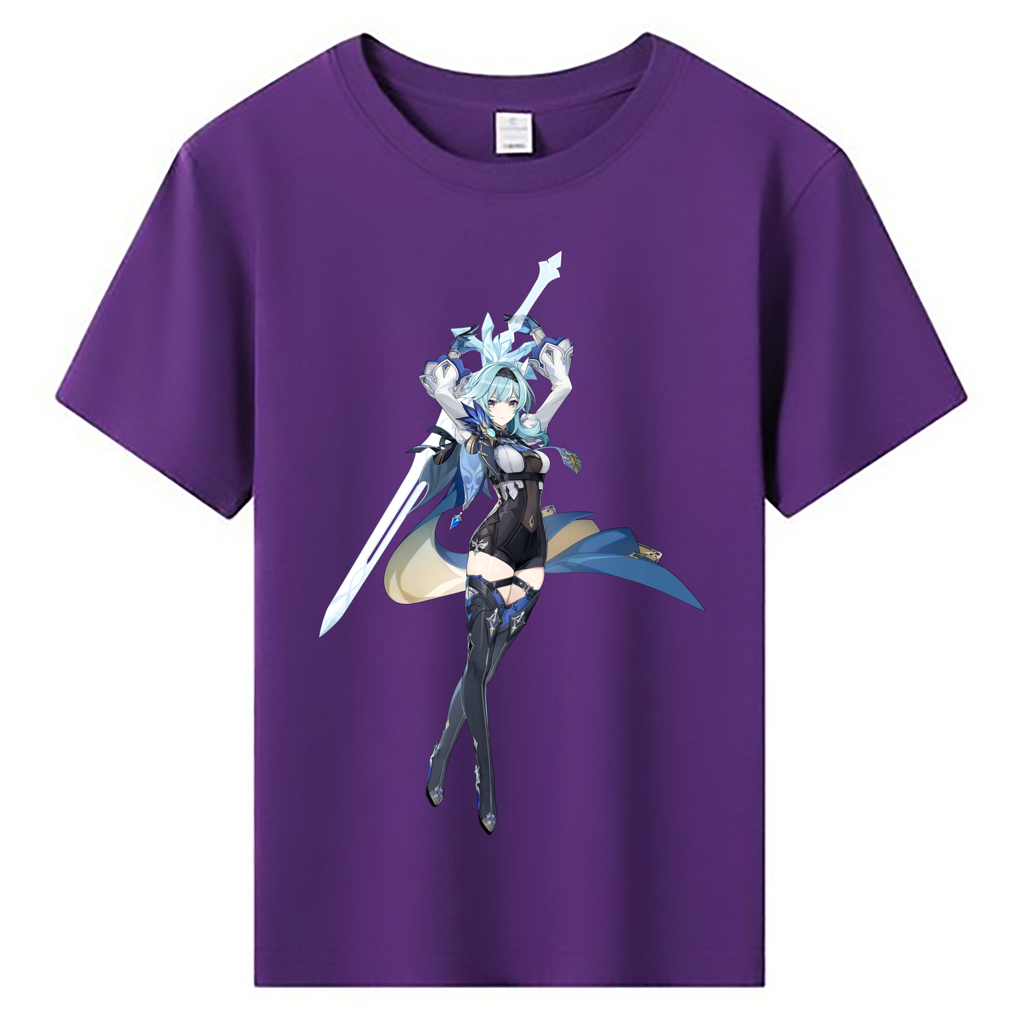げんし神 优菈 ゆうら genshin Yūra 綿100％キッズTシャツ（フロントプリント）