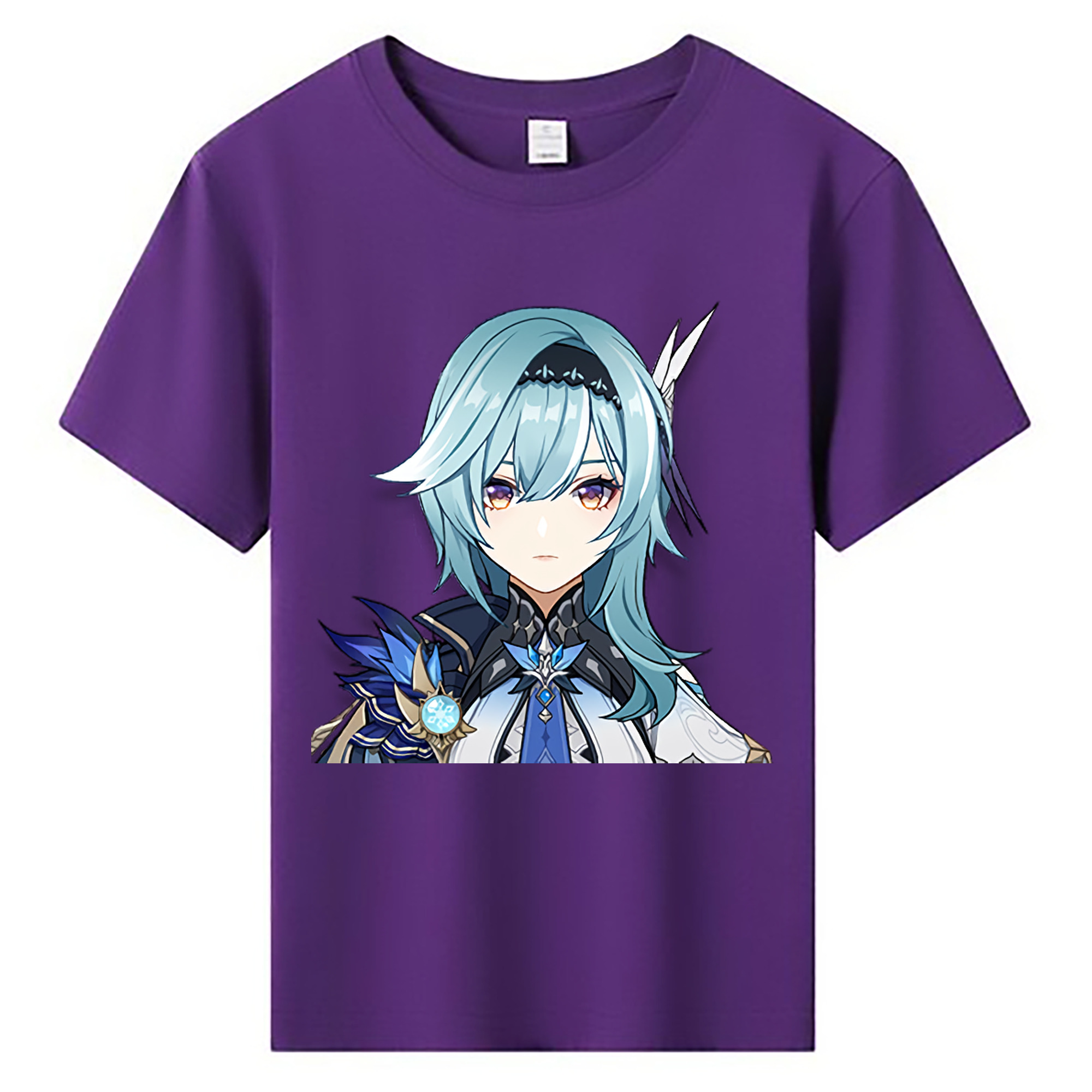げんし神 优菈 ゆうら genshin Yūra 綿100％キッズTシャツ（フロントプリント）