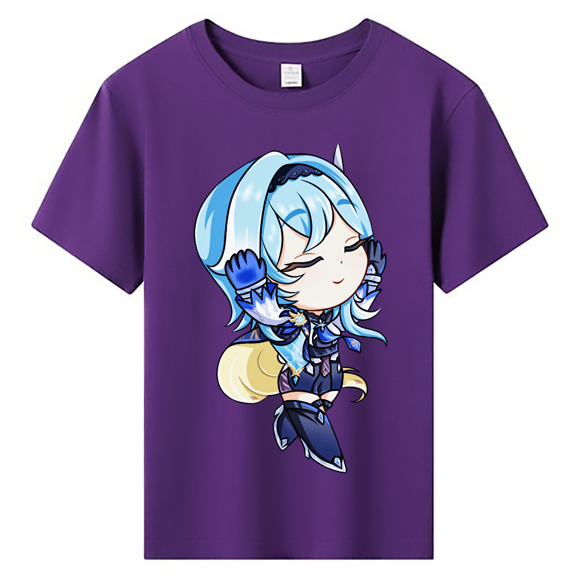 げんし神 优菈 ゆうら genshin Yūra 綿100％キッズTシャツ（フロントプリント）