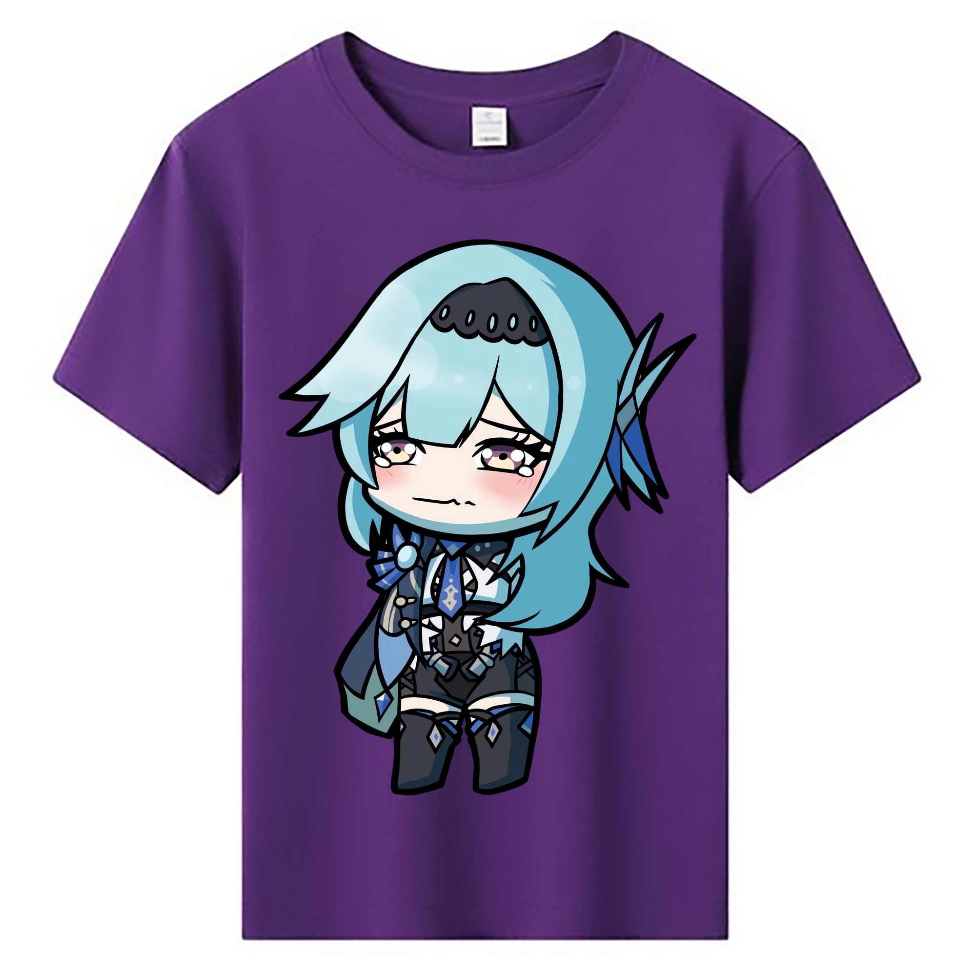 げんし神 优菈 ゆうら genshin Yūra 綿100％キッズTシャツ（フロントプリント）