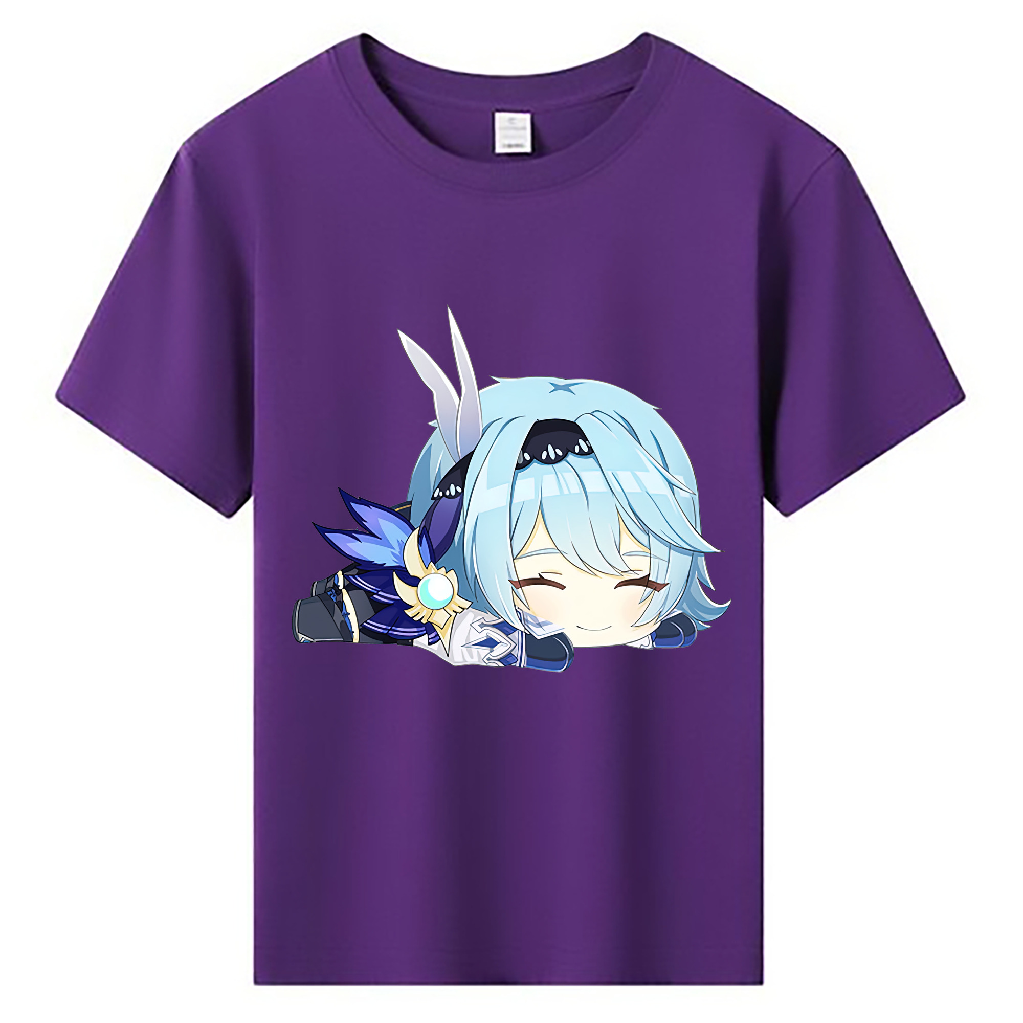 げんし神 优菈 ゆうら genshin Yūra 綿100％キッズTシャツ（フロントプリント）