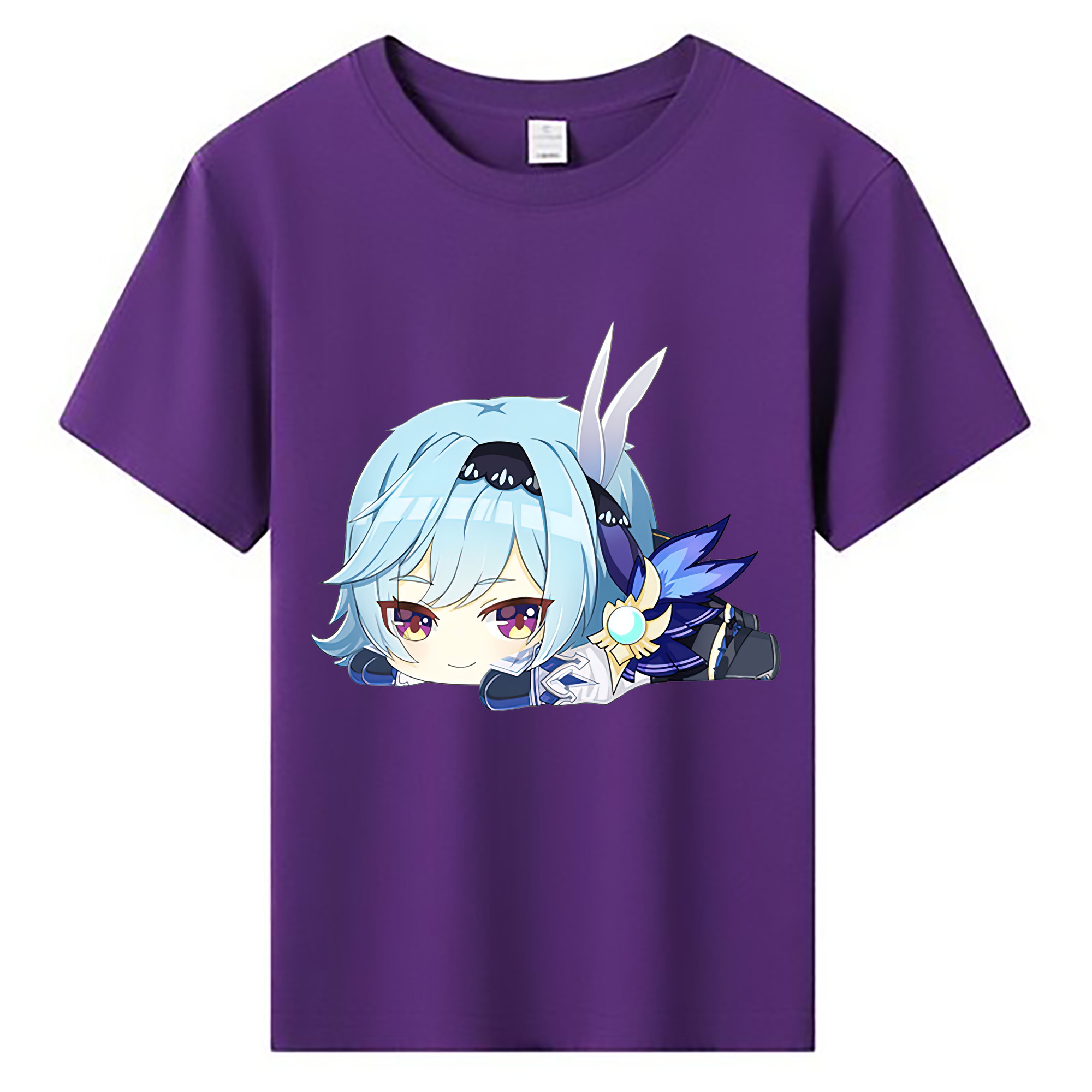 げんし神 优菈 ゆうら genshin Yūra 綿100％キッズTシャツ（フロントプリント）