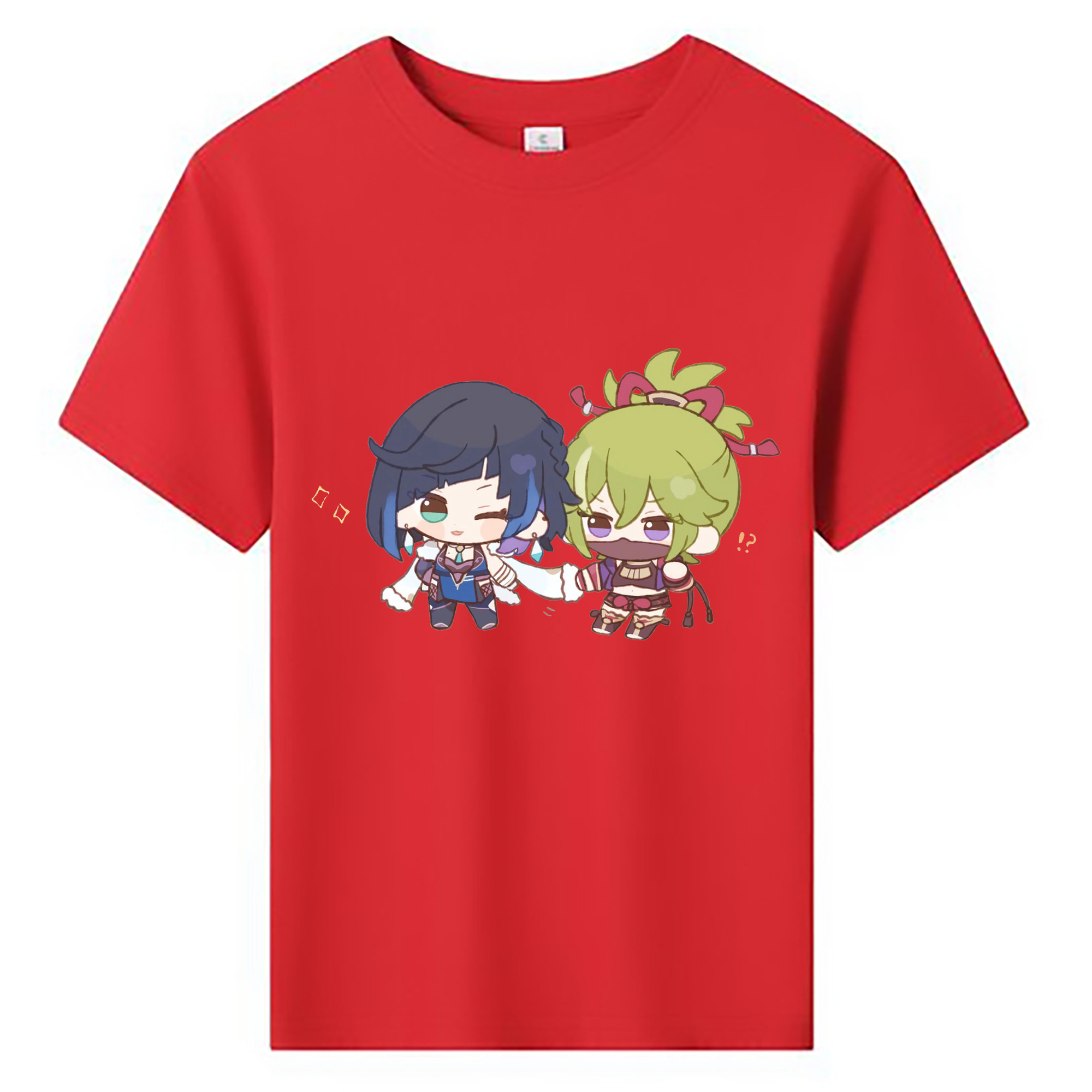 げんし神  久岐忍 くき しのぶ genshin Kuki Shinobu 綿100％キッズTシャツ（フロントプリント）