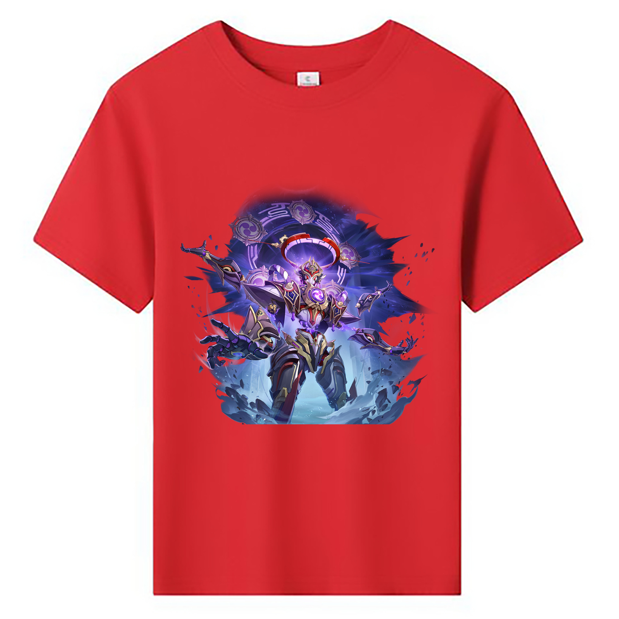げんし神 さんペい genshin Sanpei 綿100％キッズTシャツ（フロントプリント）