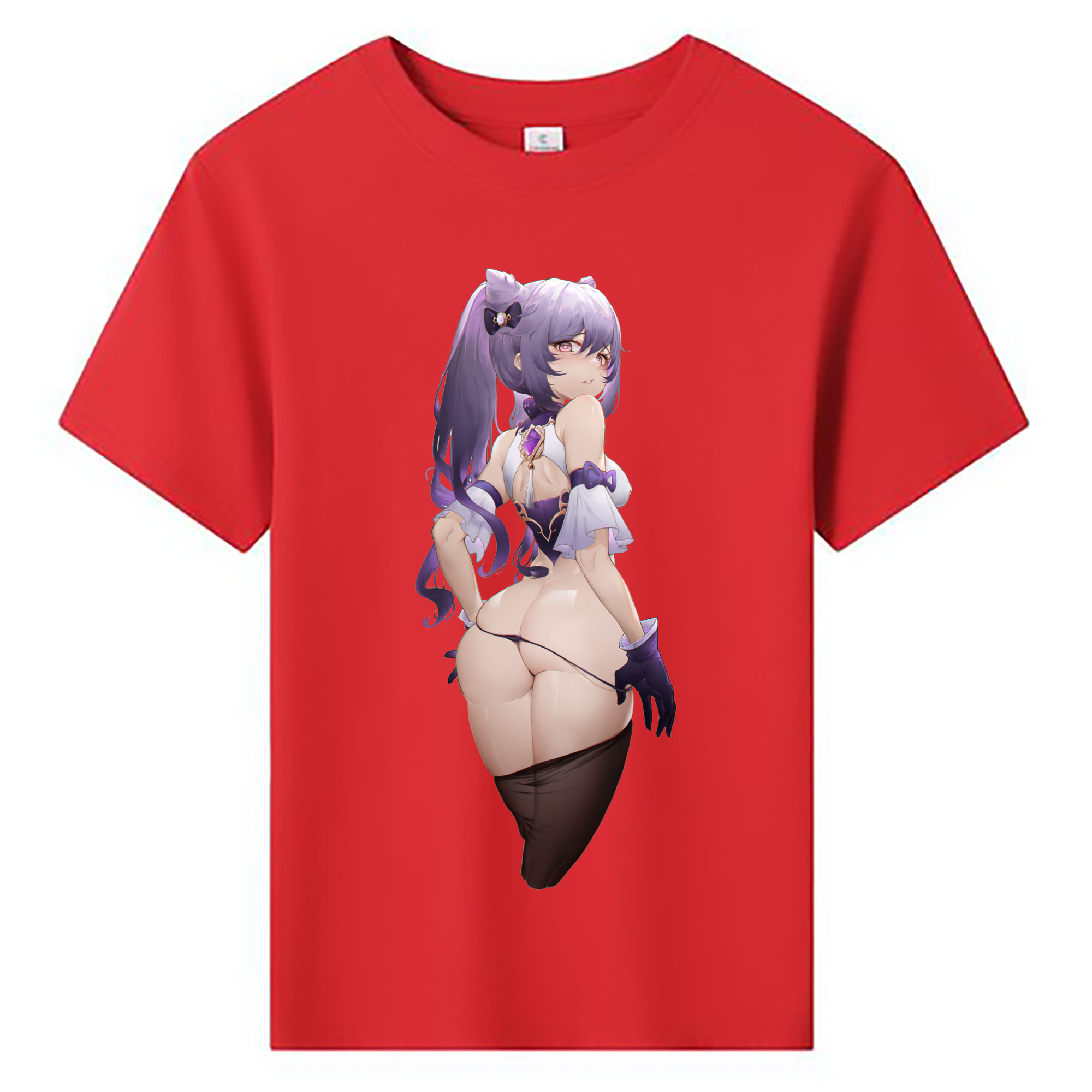 げんし神 刻晴 こくせい genshin Kokusei 綿100％キッズTシャツ（フロントプリント）