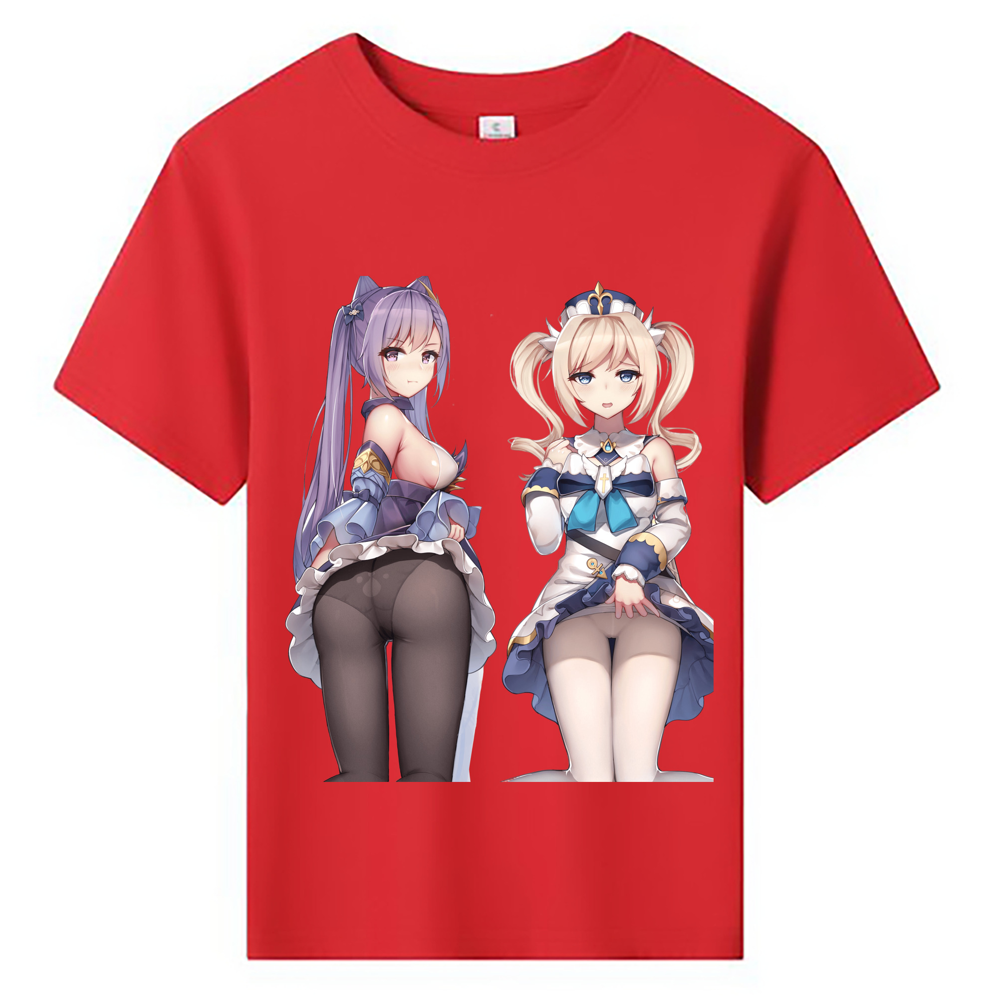 げんし神 刻晴 こくせい genshin Kokusei 綿100％キッズTシャツ（フロントプリント）