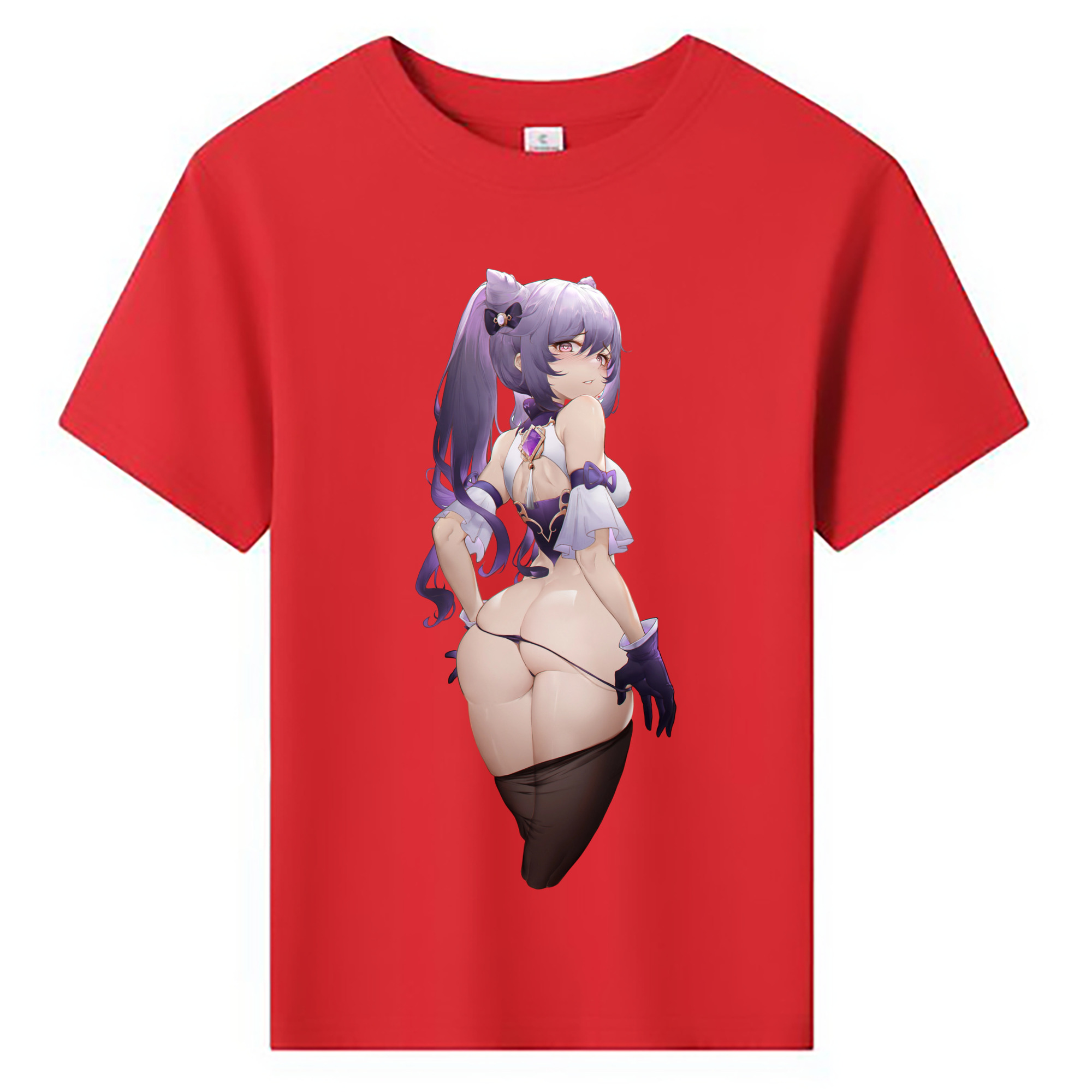 げんし神 刻晴 こくせい genshin Kokusei 綿100％キッズTシャツ（フロントプリント）