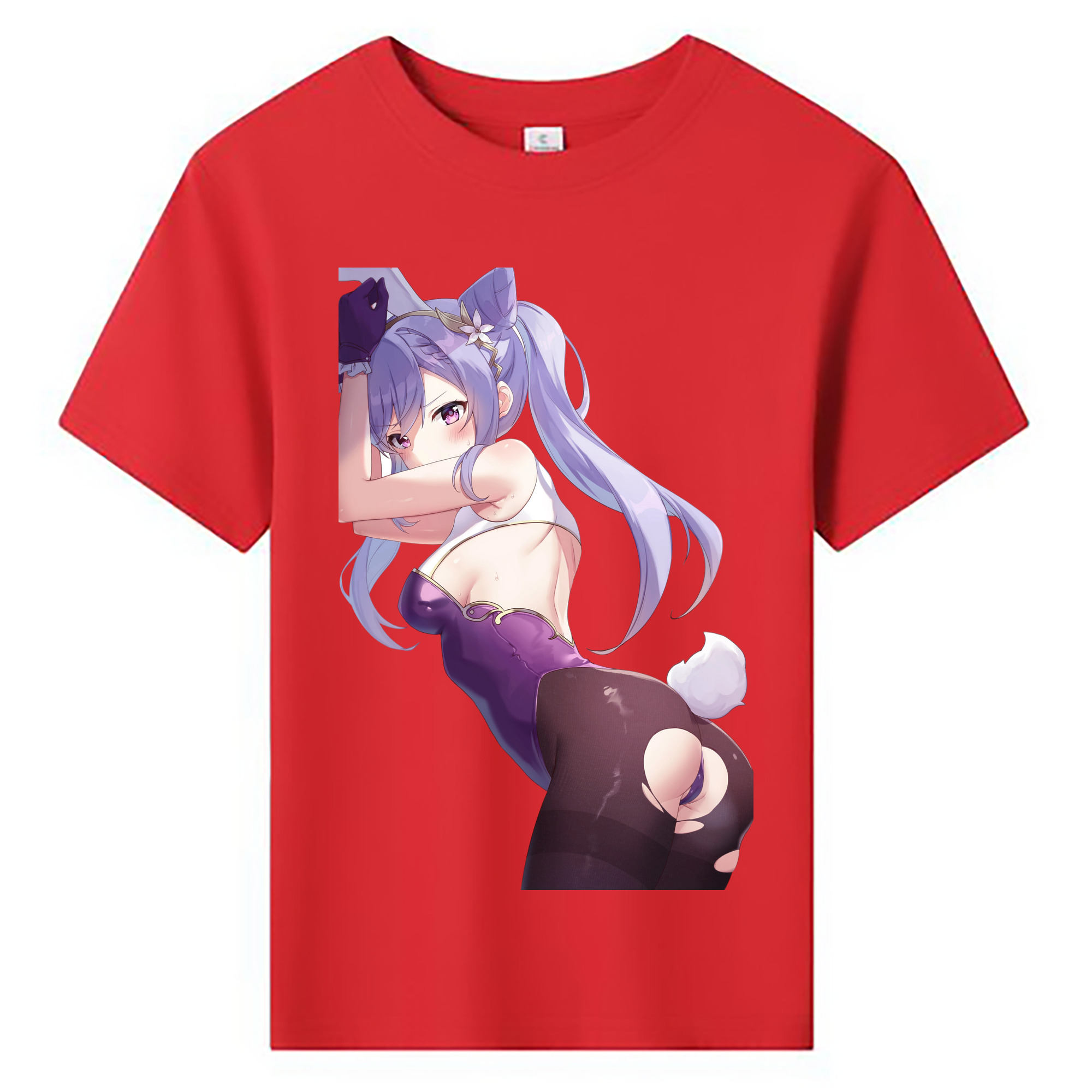 げんし神 刻晴 こくせい genshin Kokusei 綿100％キッズTシャツ（フロントプリント）