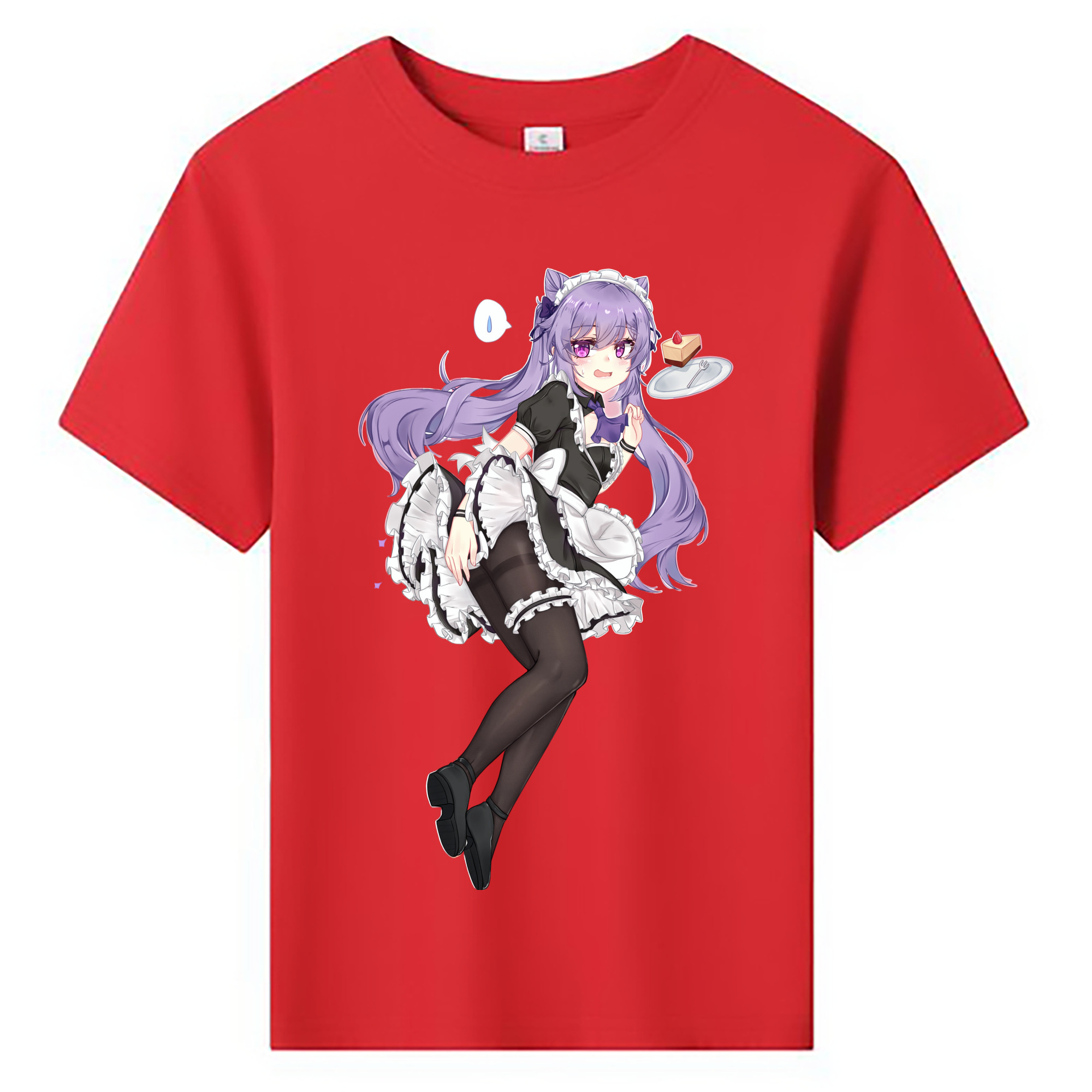 げんし神 刻晴 こくせい genshin Kokusei 綿100％キッズTシャツ（フロントプリント）