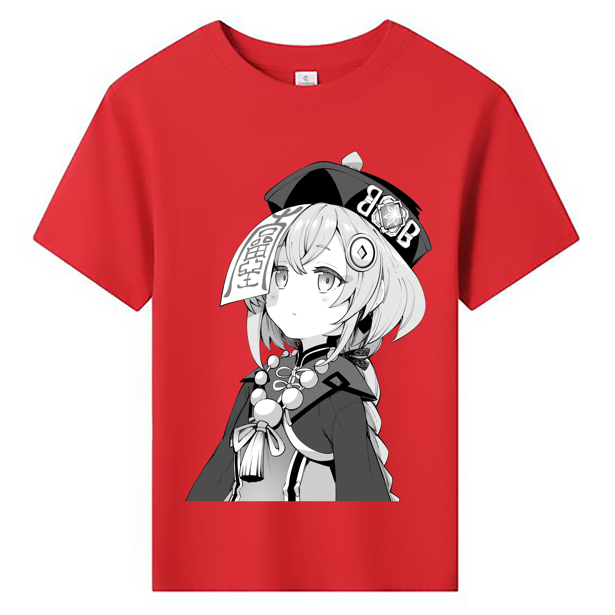 げんし神 七七 なな  genshin Nana 綿100％キッズTシャツ（フロントプリント）