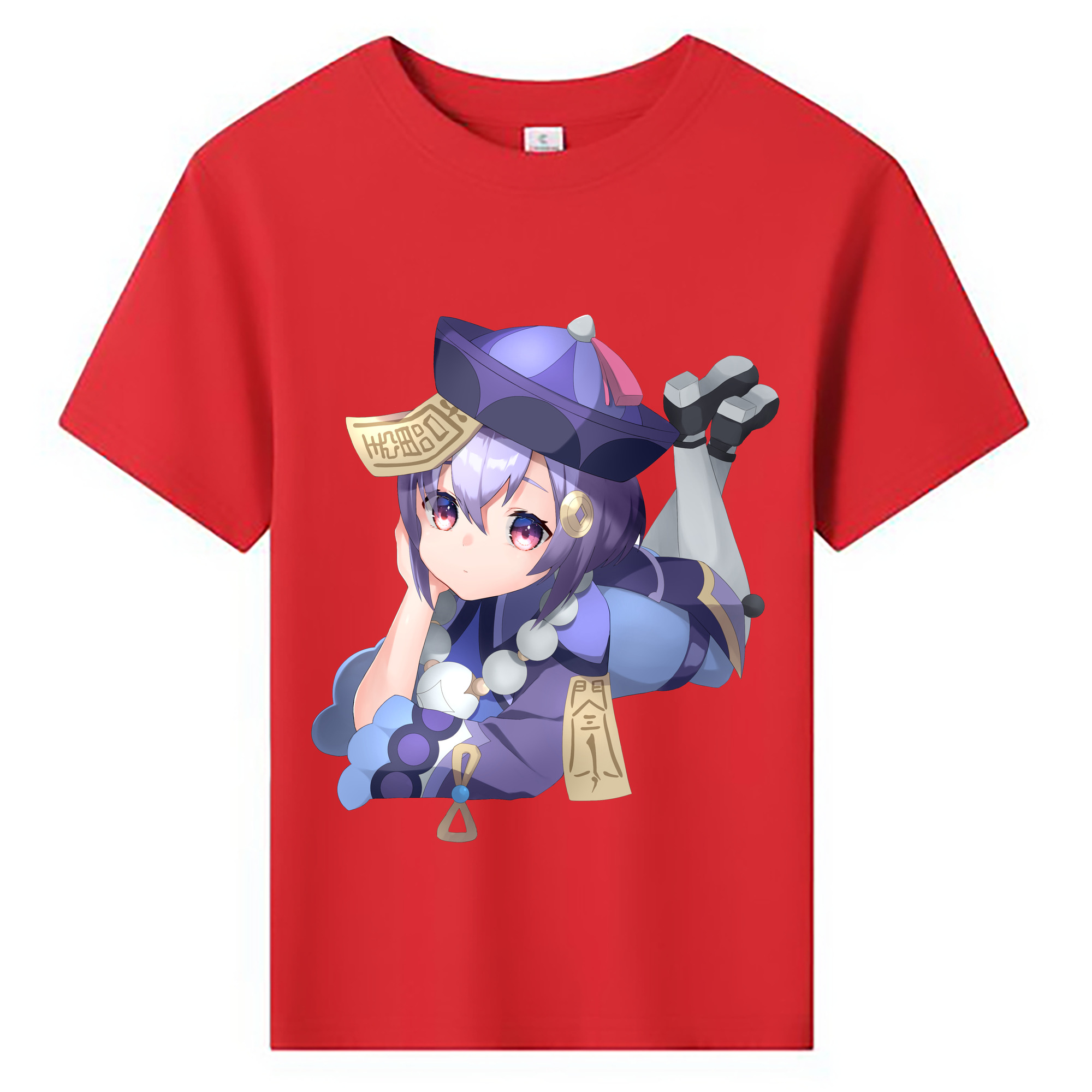げんし神 七七 なな  genshin Nana 綿100％キッズTシャツ（フロントプリント）