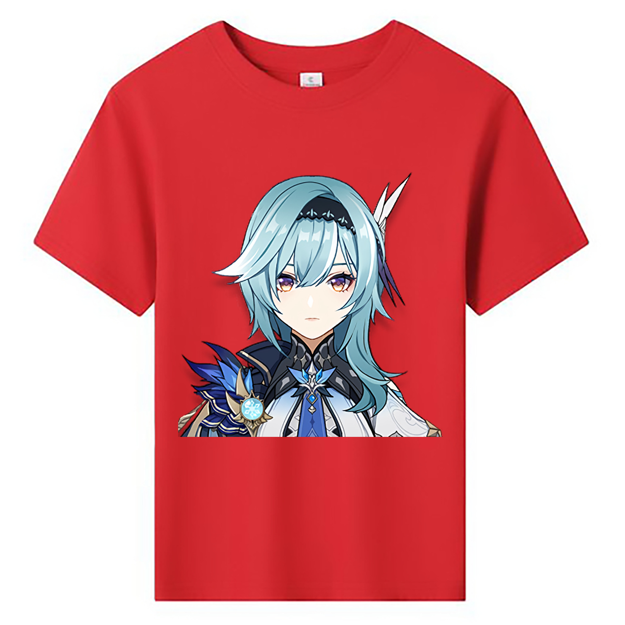 げんし神 优菈 ゆうら genshin Yūra 綿100％キッズTシャツ（フロントプリント）