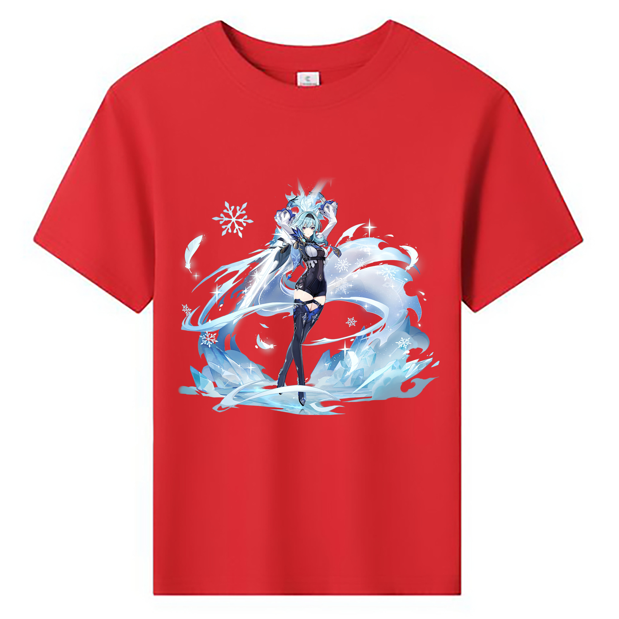 げんし神 优菈 ゆうら genshin Yūra 綿100％キッズTシャツ（フロントプリント）