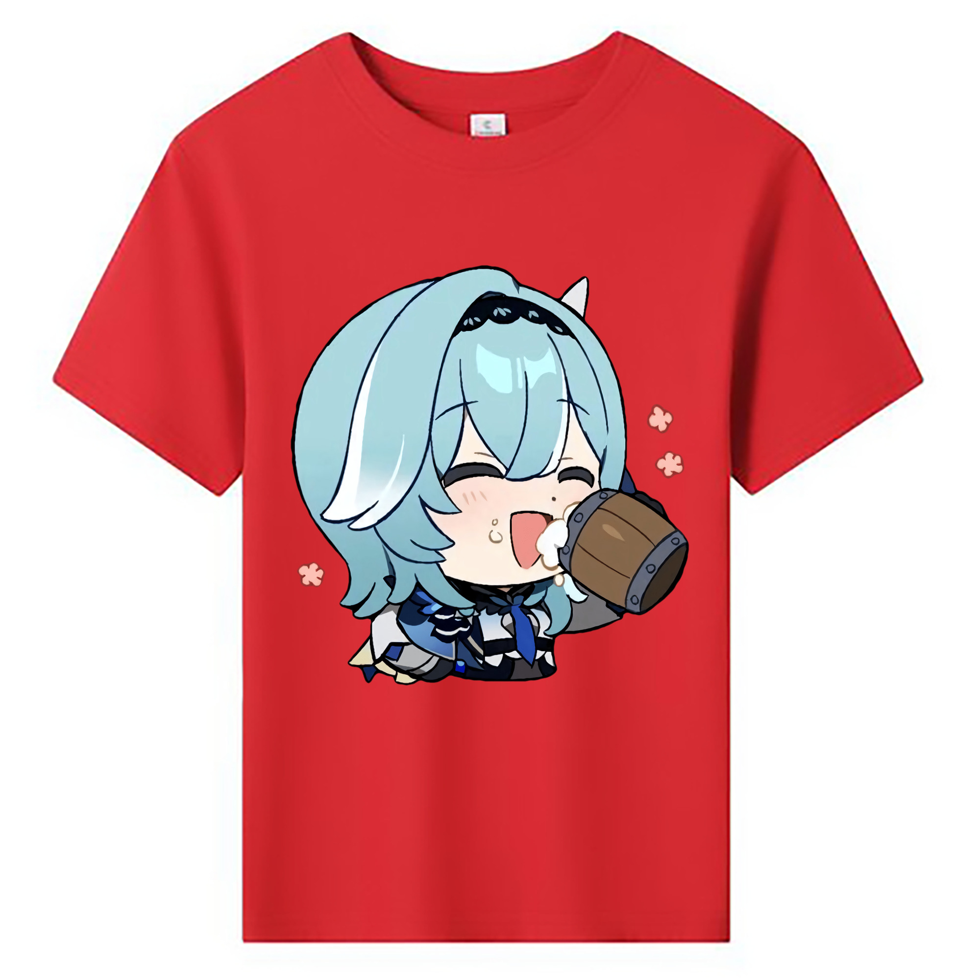げんし神 优菈 ゆうら genshin Yūra 綿100％キッズTシャツ（フロントプリント）