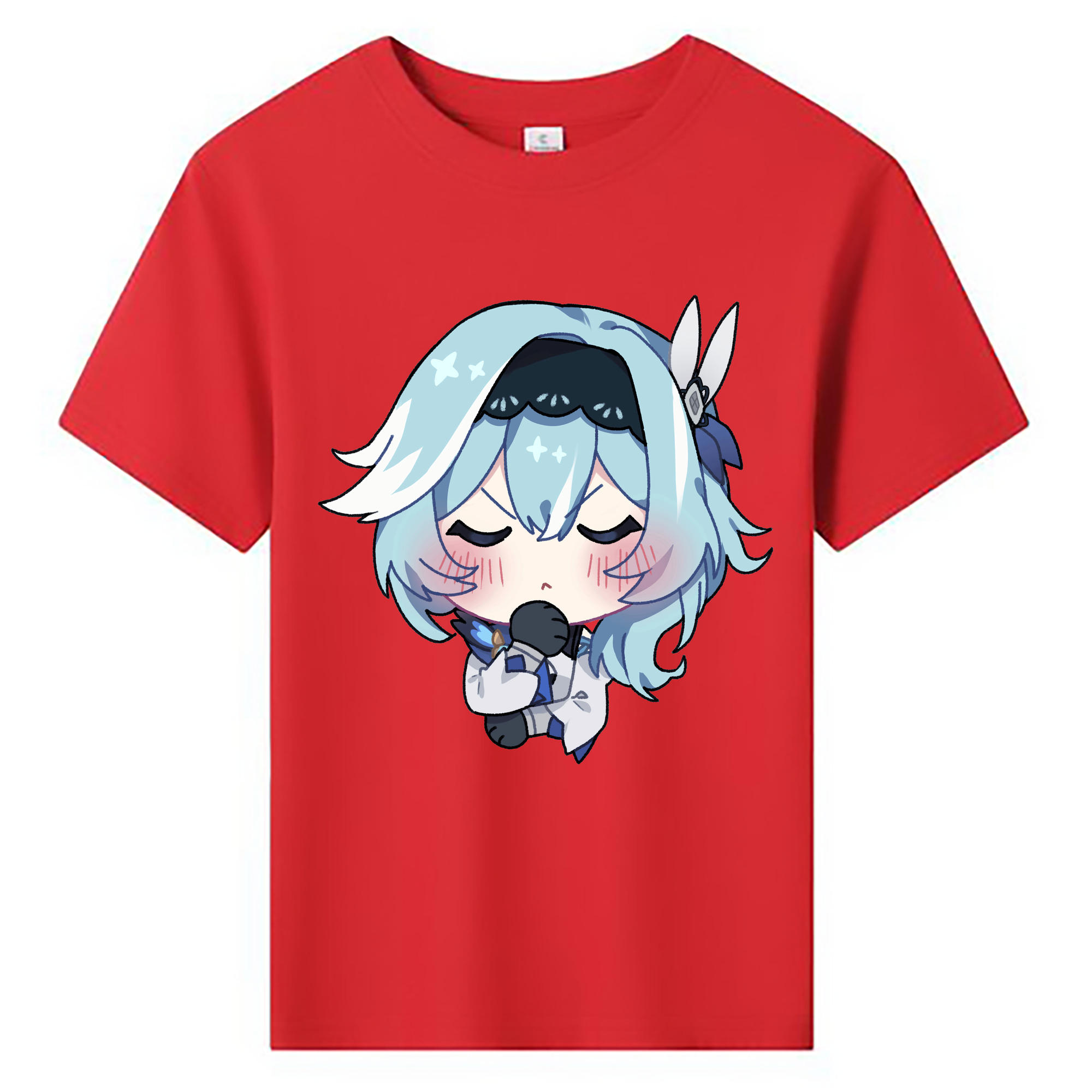 げんし神 优菈 ゆうら genshin Yūra 綿100％キッズTシャツ（フロントプリント）