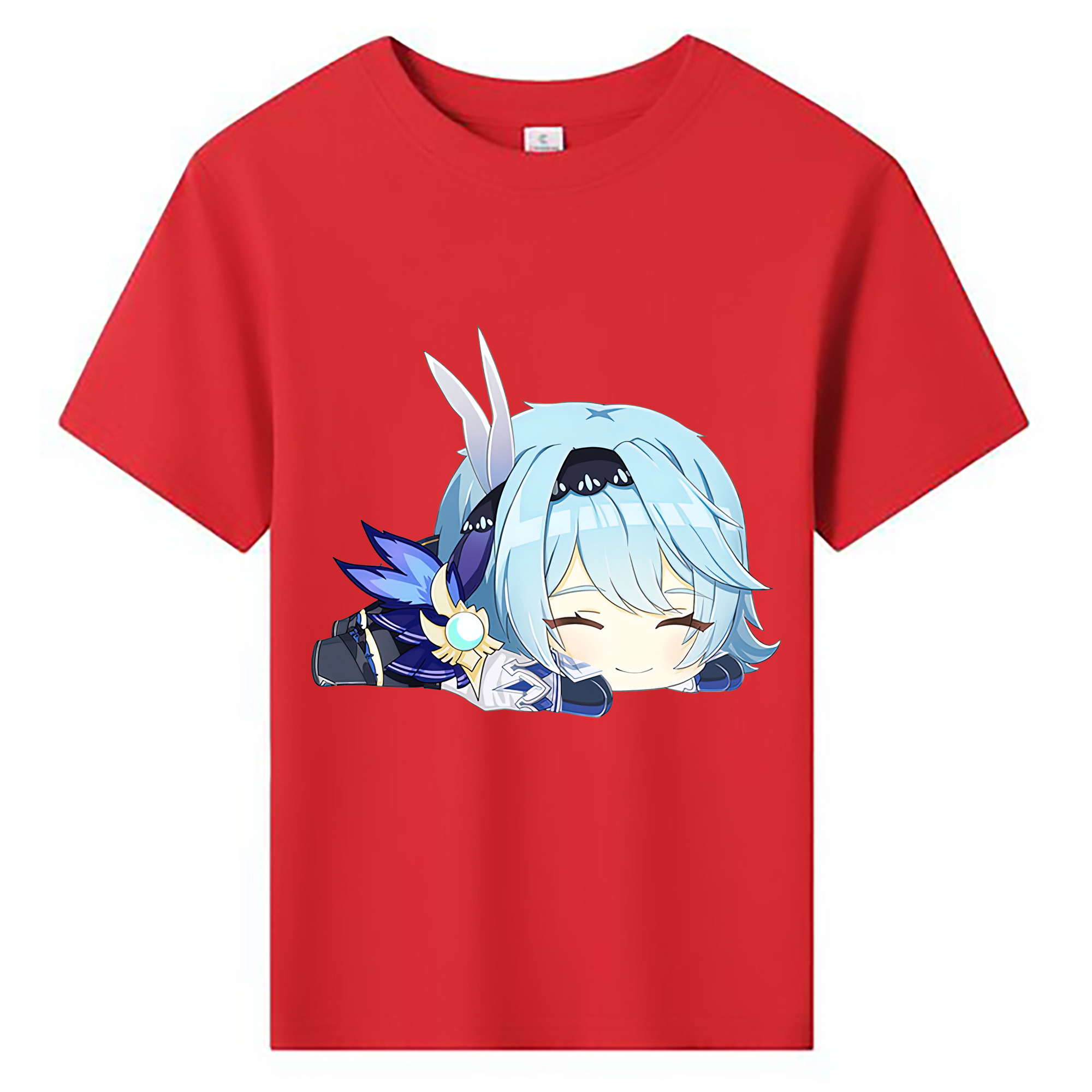 げんし神 优菈 ゆうら genshin Yūra 綿100％キッズTシャツ（フロントプリント）