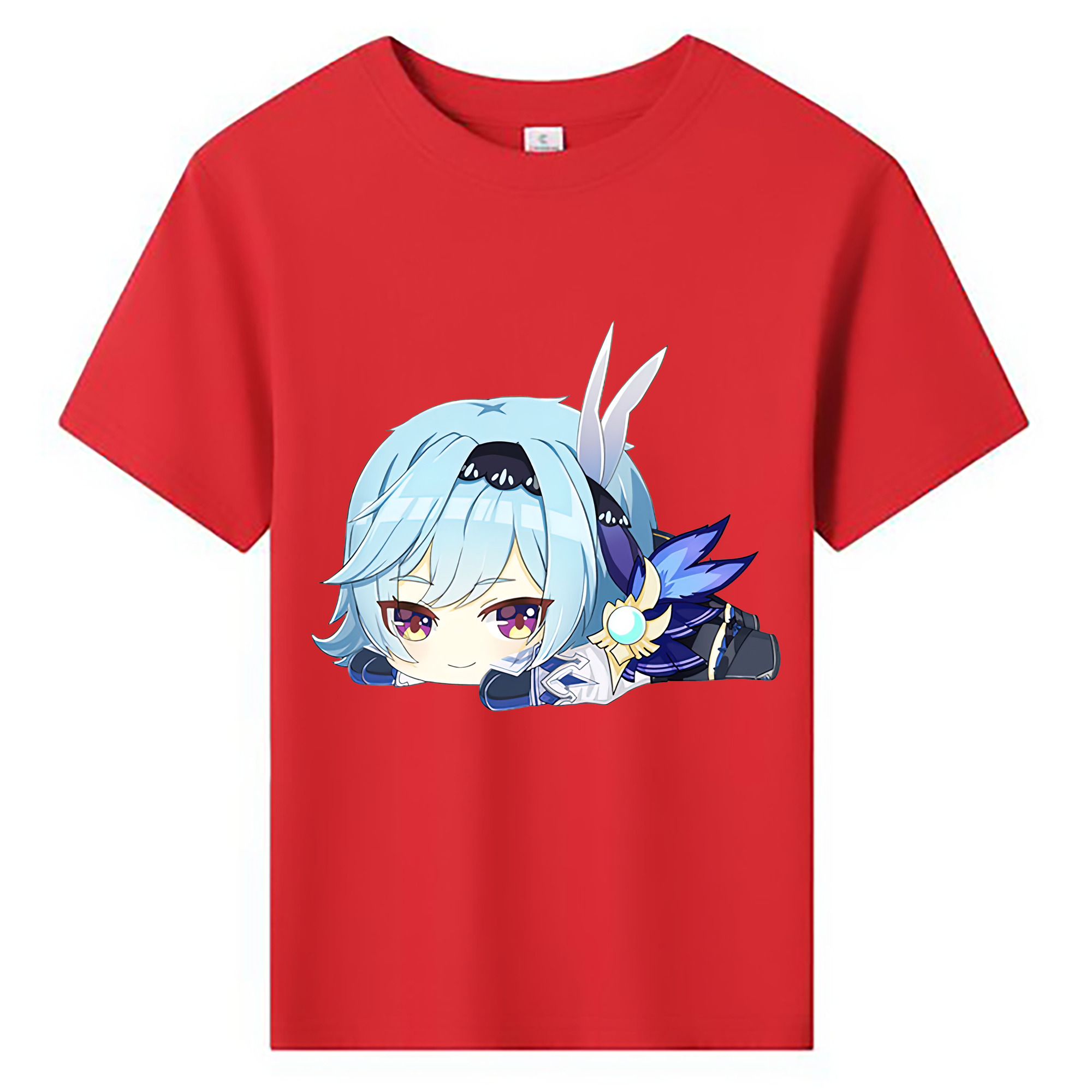 げんし神 优菈 ゆうら genshin Yūra 綿100％キッズTシャツ（フロントプリント）