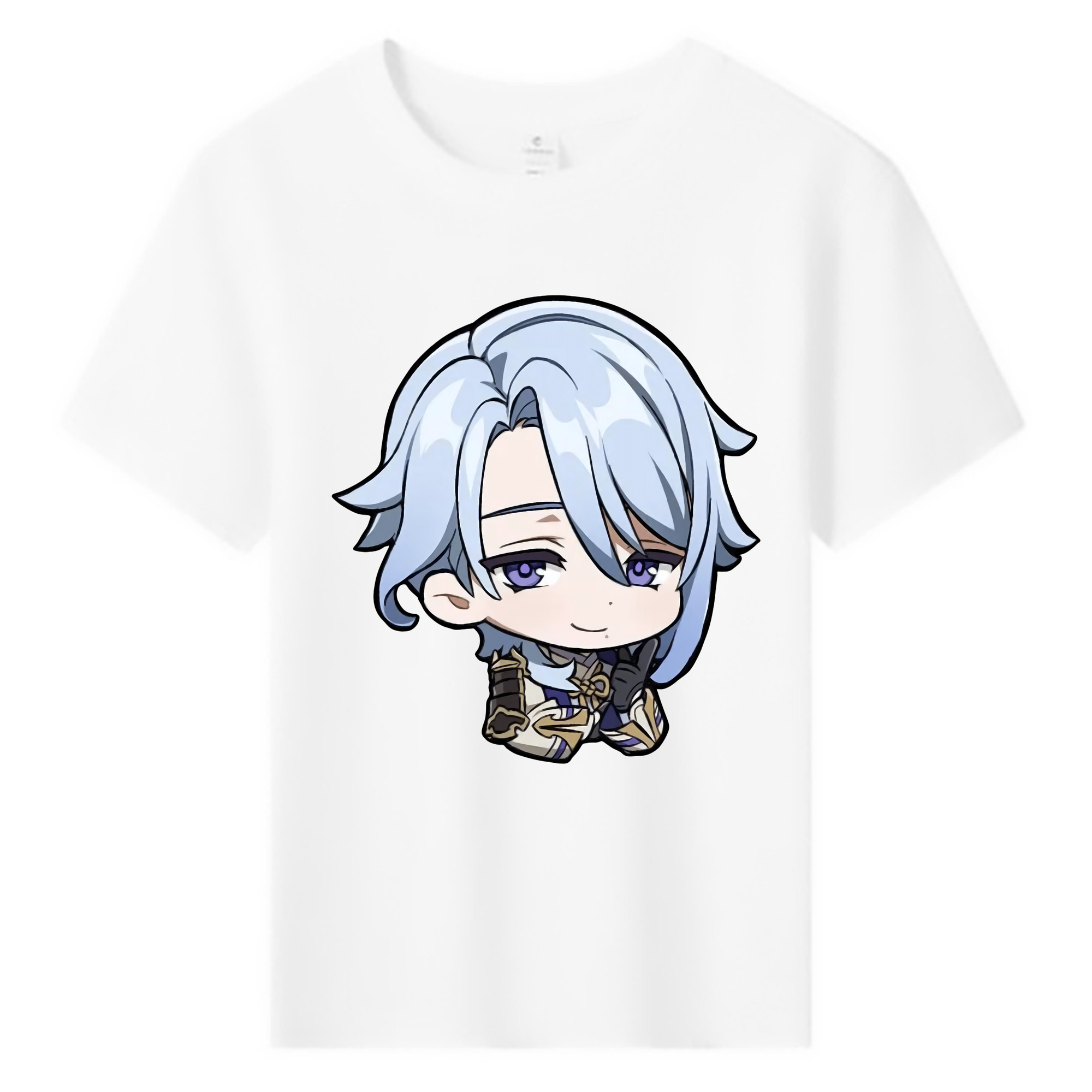 げんし神 神里綾人 かみさとあやと genshin Kamisato Ayato 綿100％キッズTシャツ（フロントプリント）