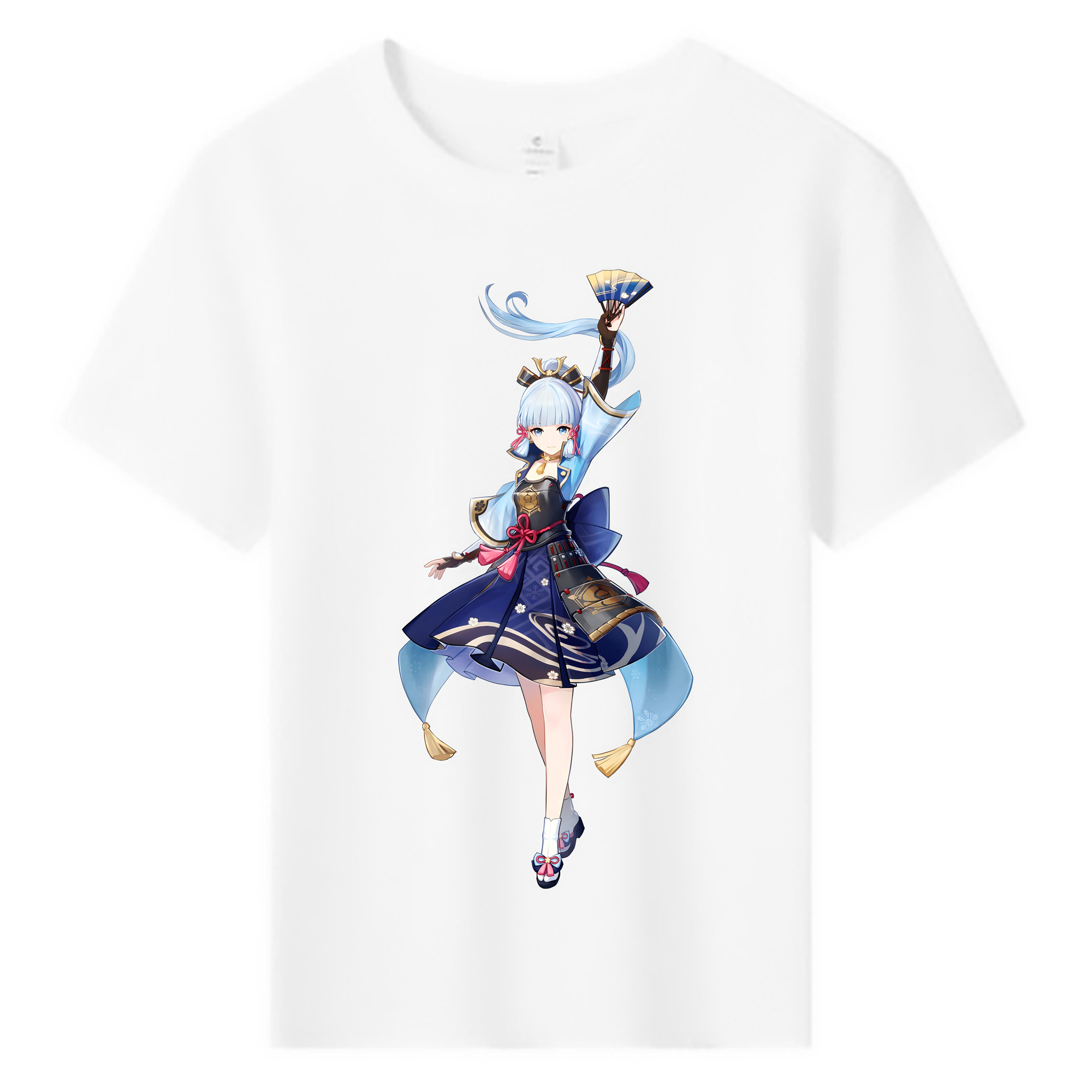 げんし神 神里綾華 神宮寺レン genshin Kamimiya Ren 綿100％キッズTシャツ（フロントプリント）
